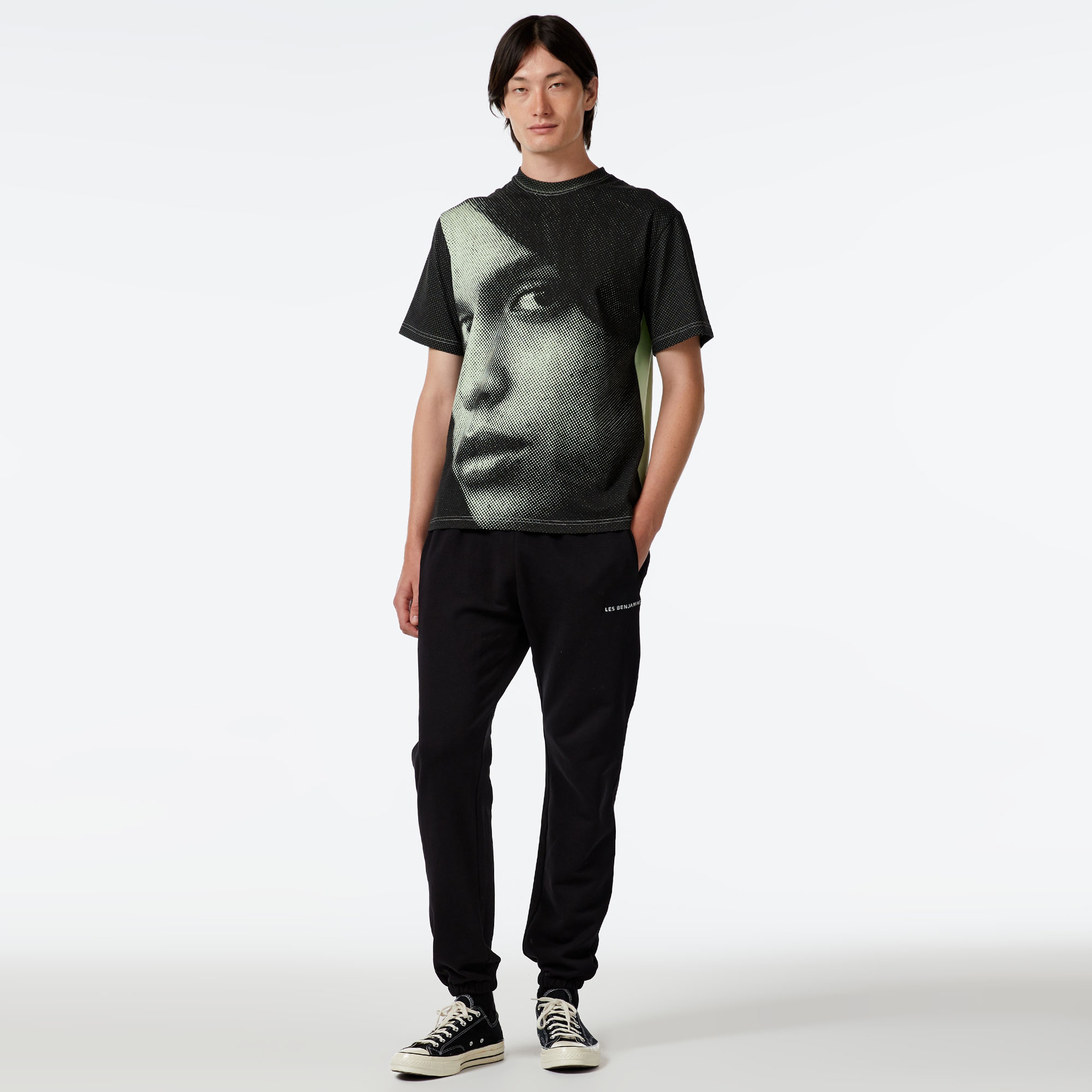 The Hundreds Face Erkek Siyah T-Shirt