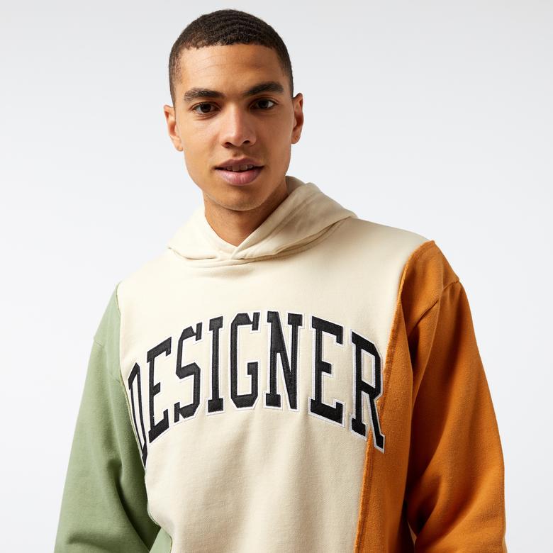 Market Designer Panel Erkek Yeşil Sweatshirt