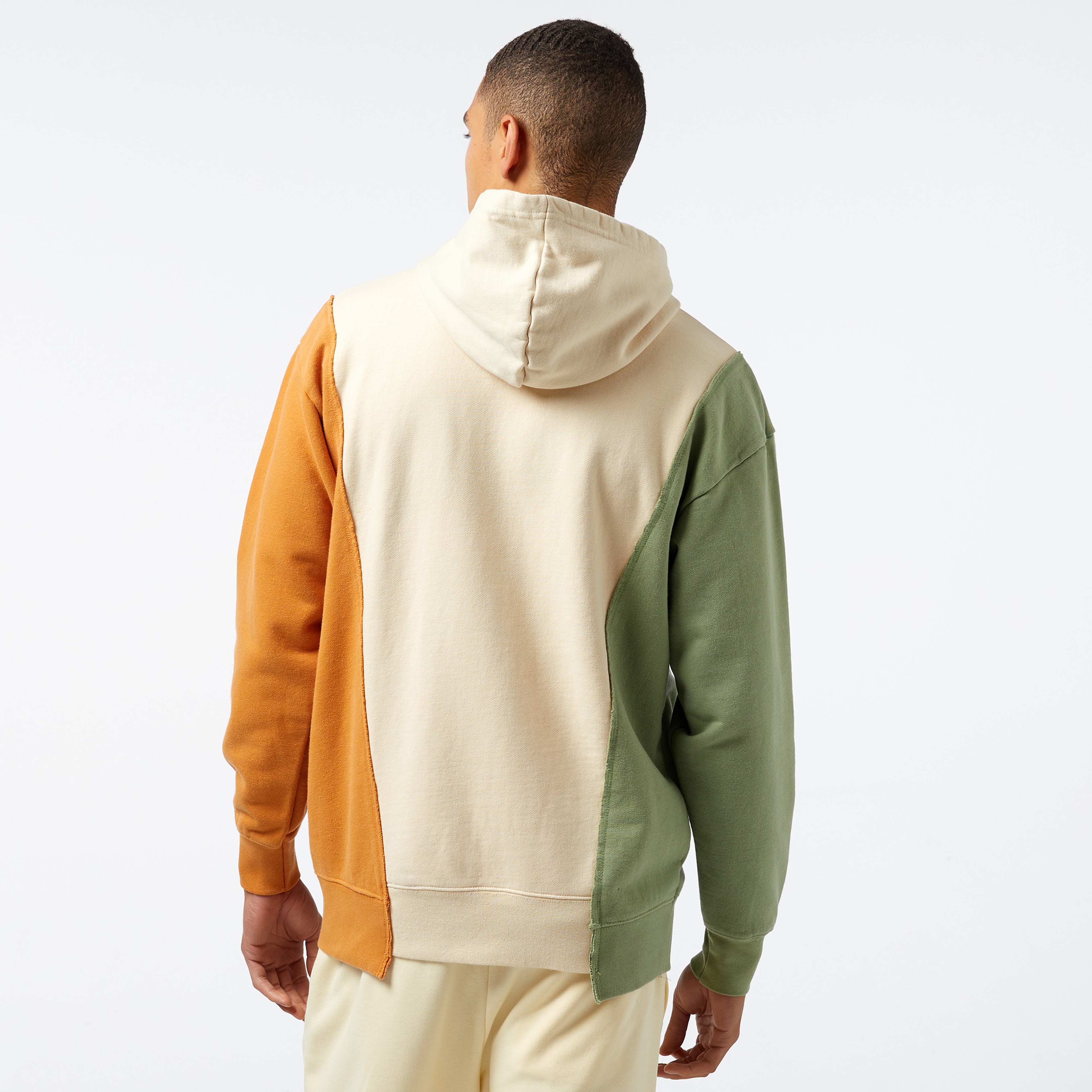 Market Designer Panel Erkek Yeşil Sweatshirt
