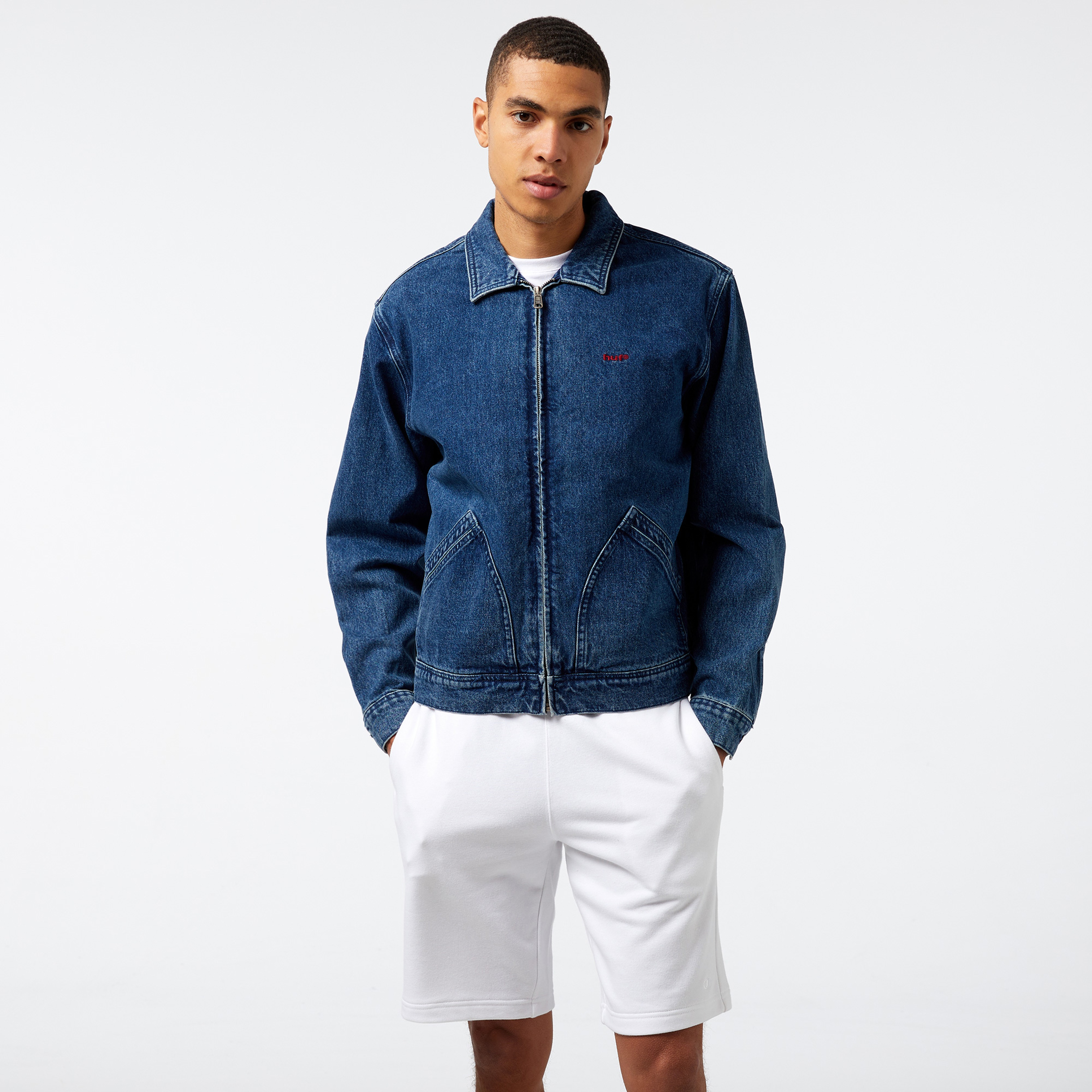 HUF Beware Work Erkek Mavi Ceket