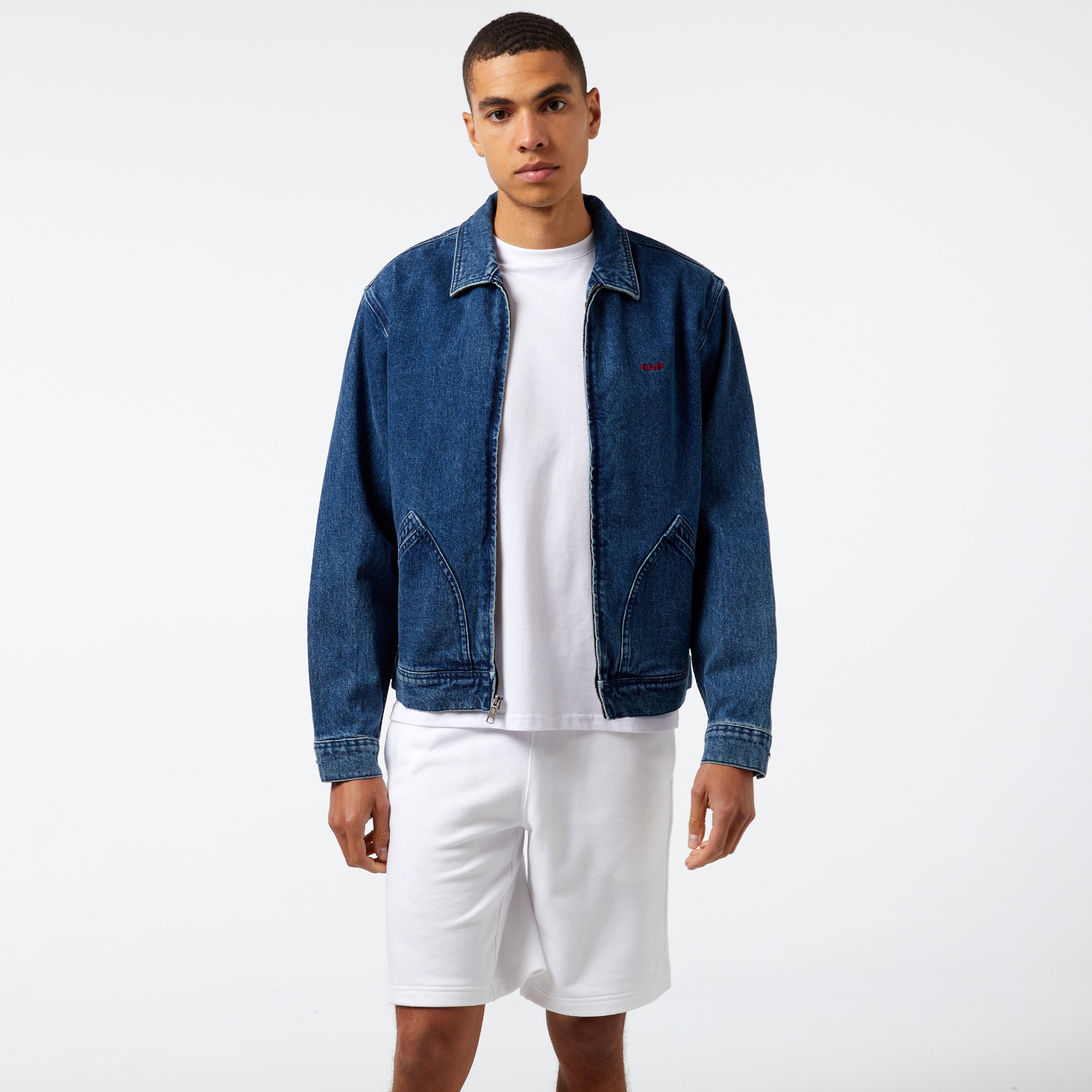 HUF Beware Work Erkek Mavi Ceket