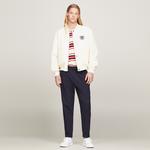 Tommy Hilfiger Track Erkek Beyaz Ceket