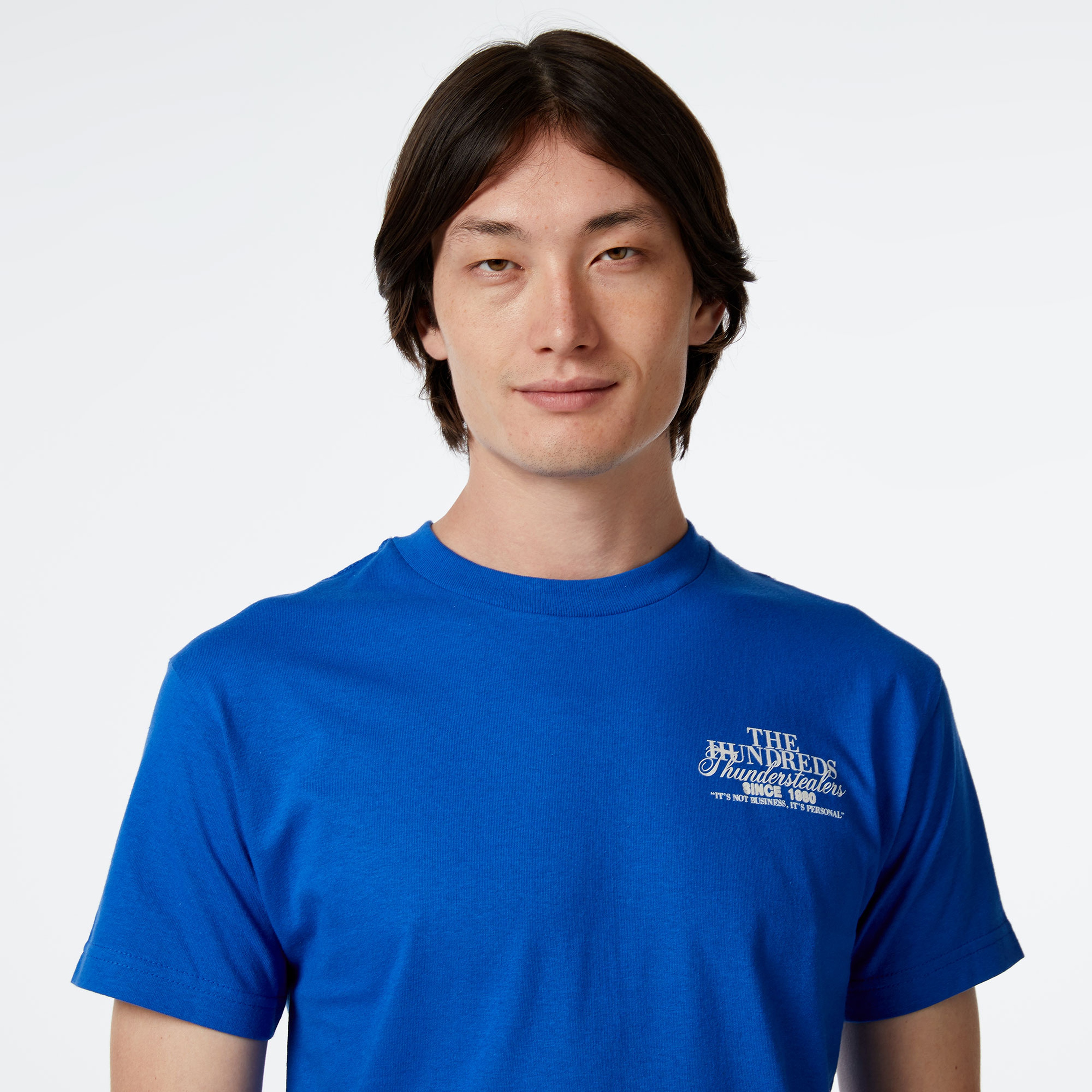 The Hundreds Business Minded Erkek Mavi T-Shirt