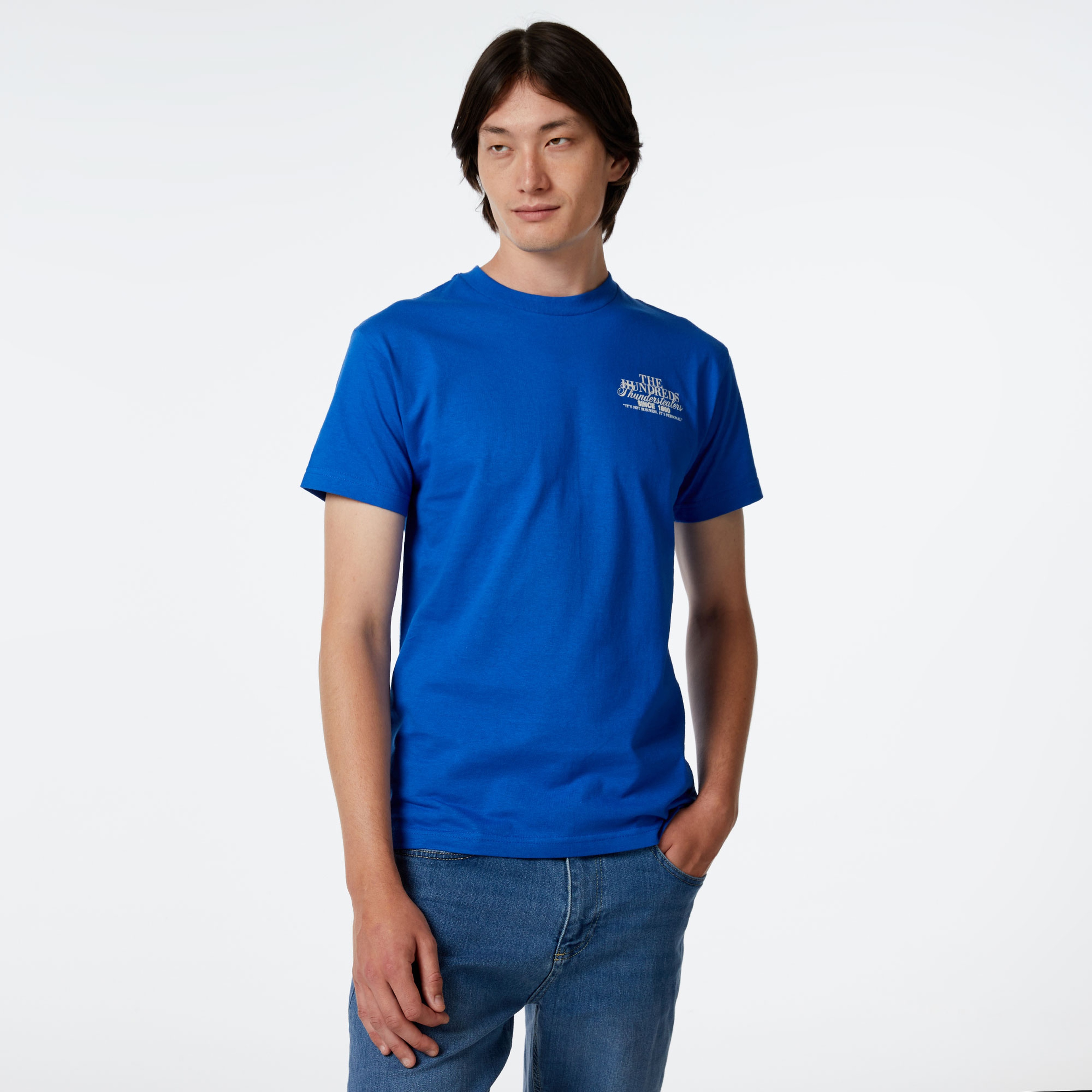 The Hundreds Business Minded Erkek Mavi T-Shirt