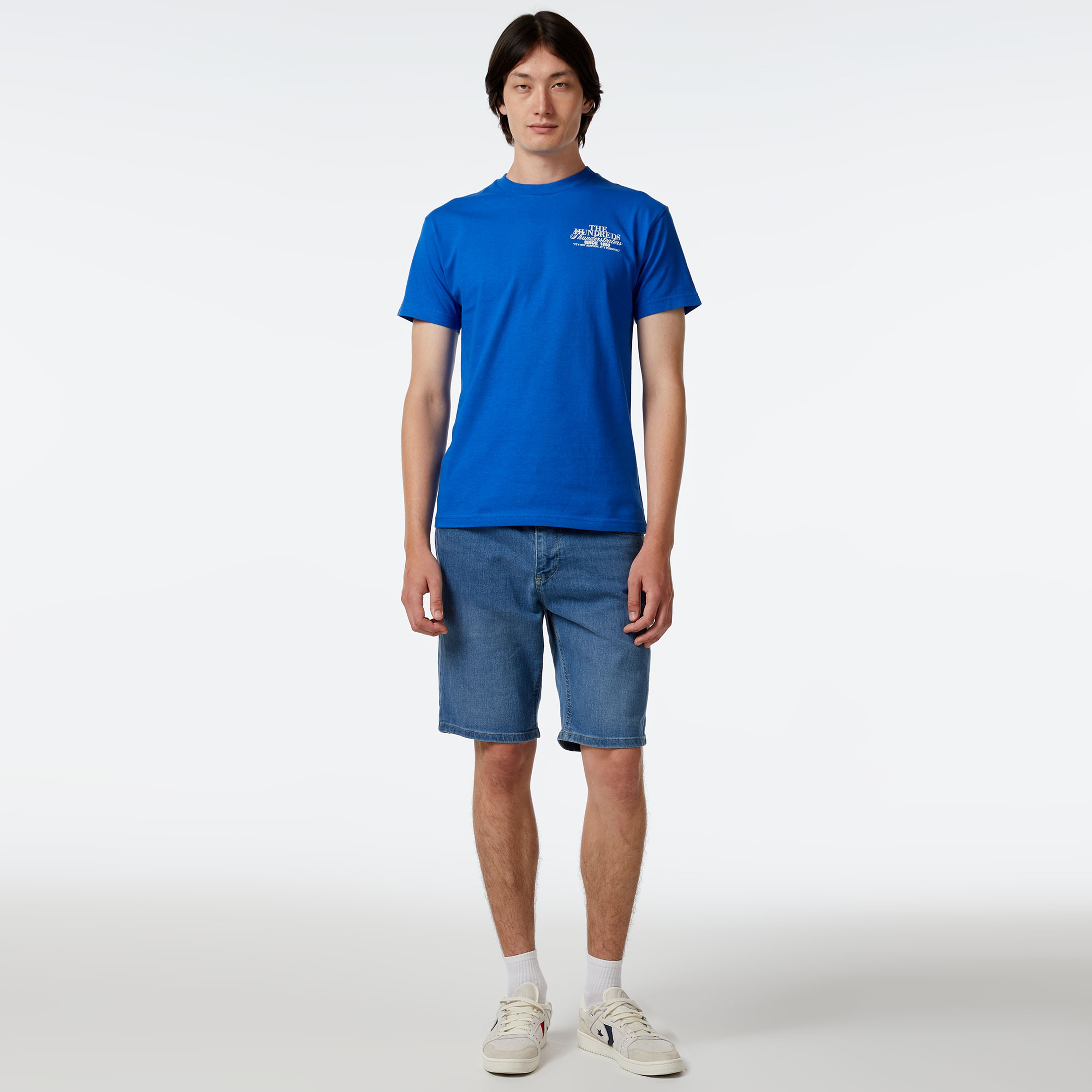 The Hundreds Business Minded Erkek Mavi T-Shirt