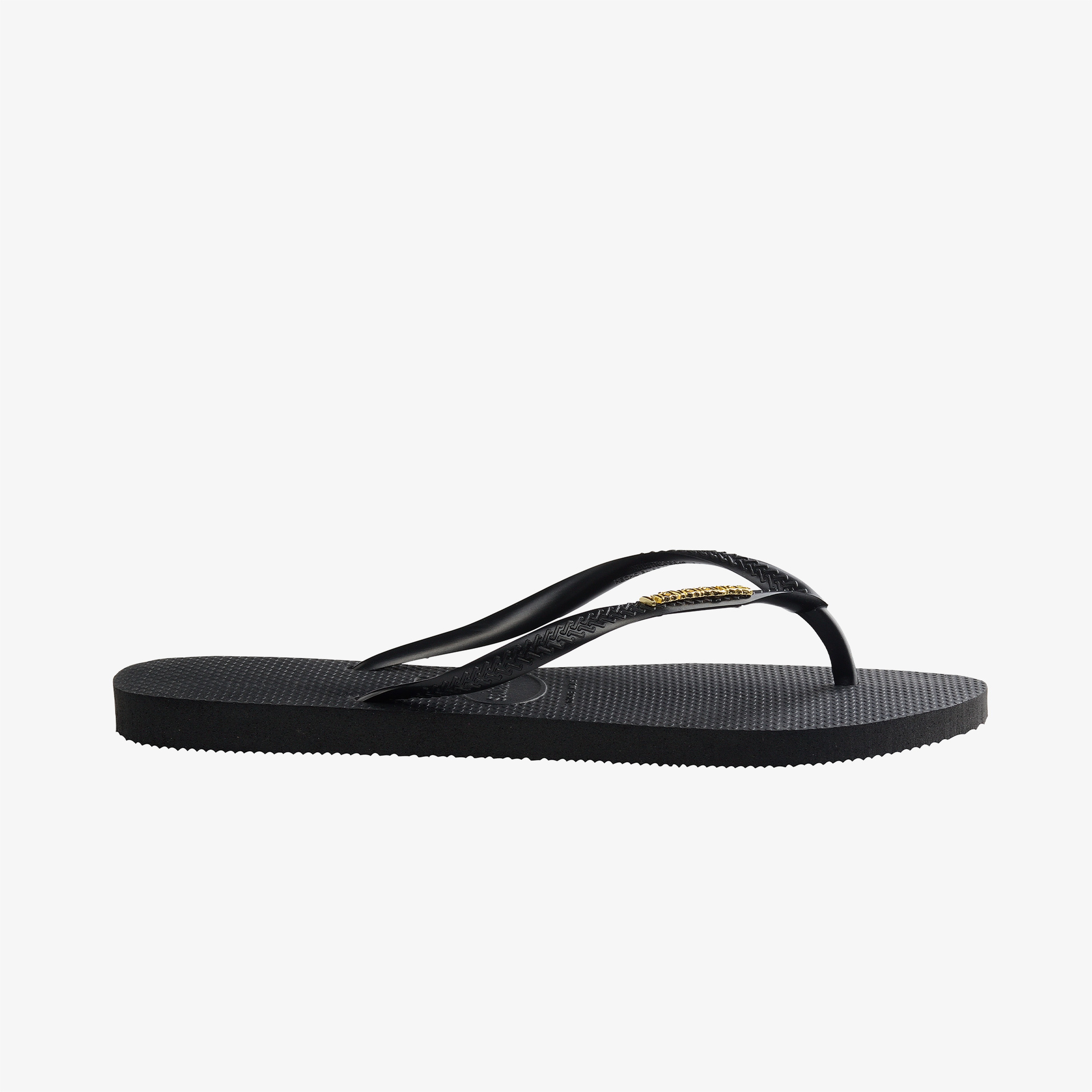 Havaianas Slim Logo Kadın Siyah Terlik