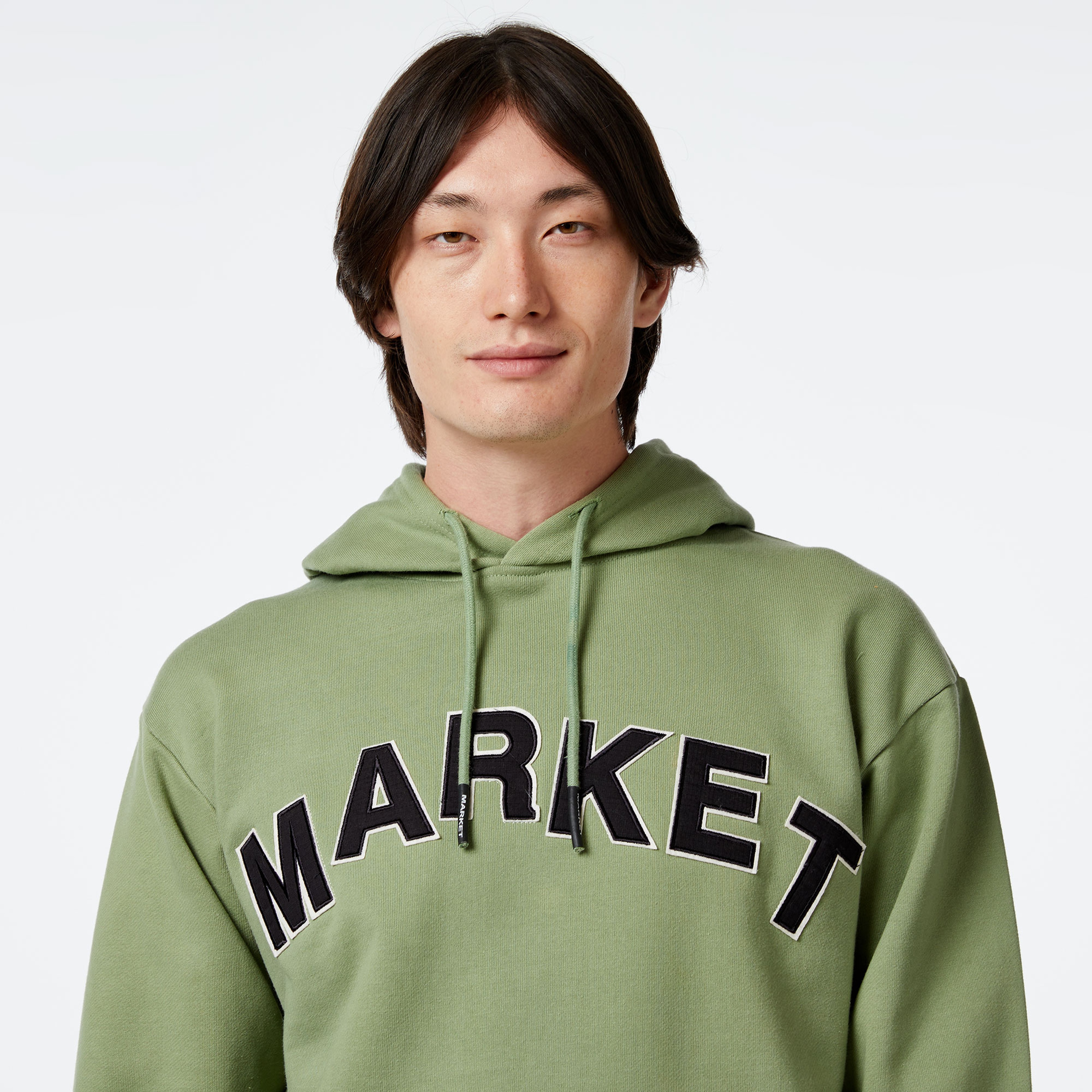 Market Community Garden Erkek Yeşil Sweatshirt