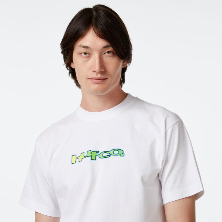 HUF Club House S/S Erkek Beyaz T-Shirt