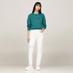 Tommy Hilfiger Ultra High Rise Tapered Kadın Beyaz Pantolon