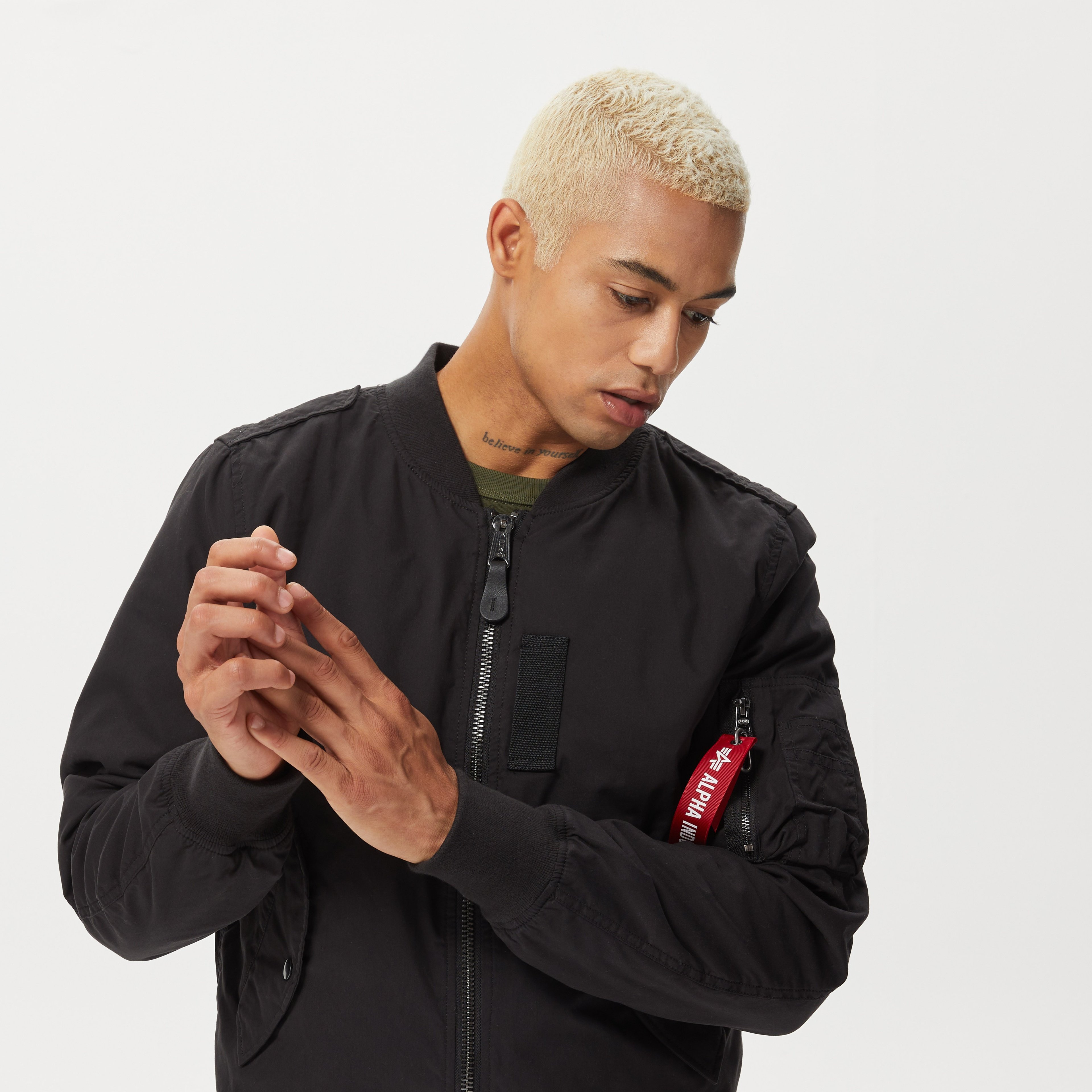 Alpha Industries Gen II Erkek Siyah Ceket