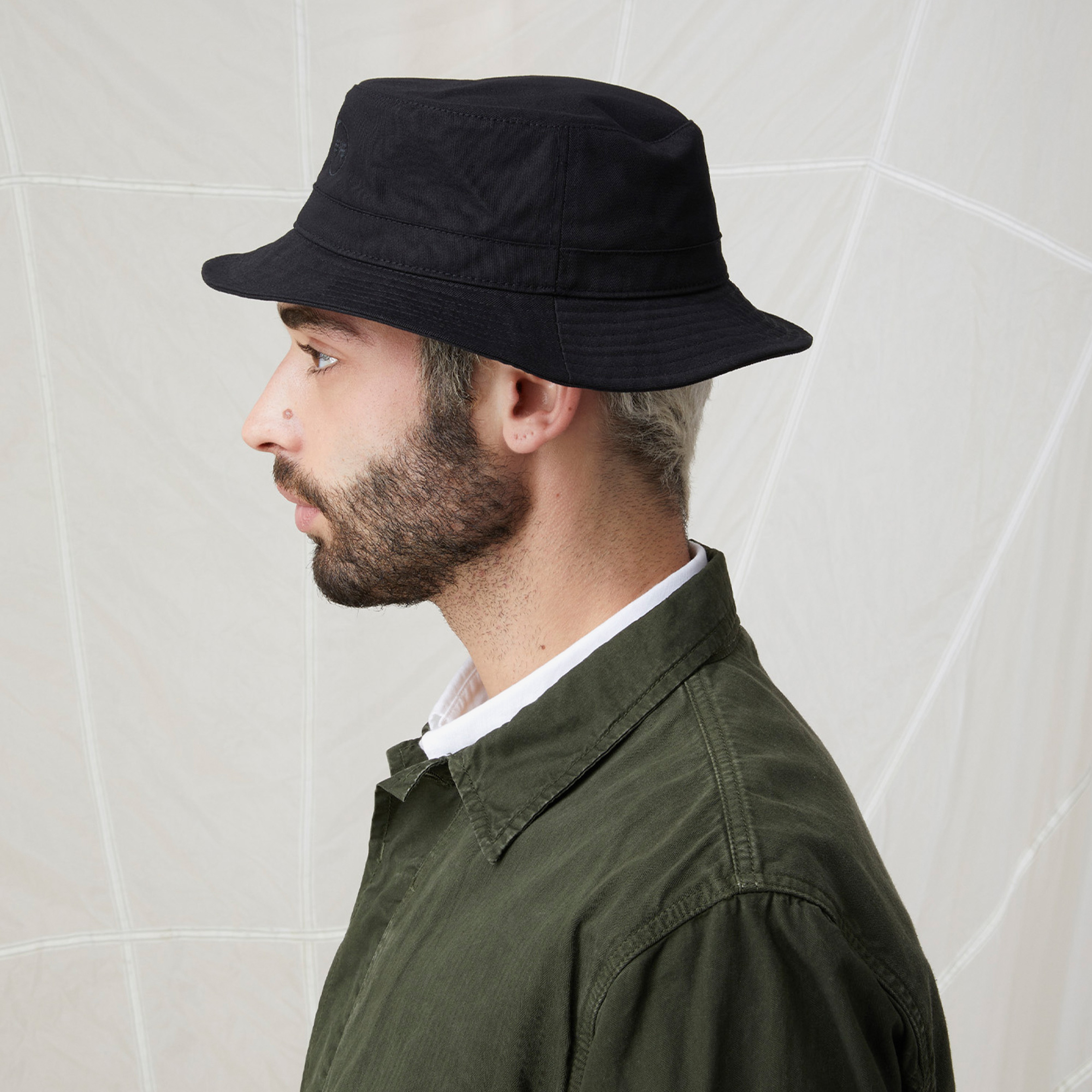 Alpha Industries Cotton Unisex Siyah Bucket