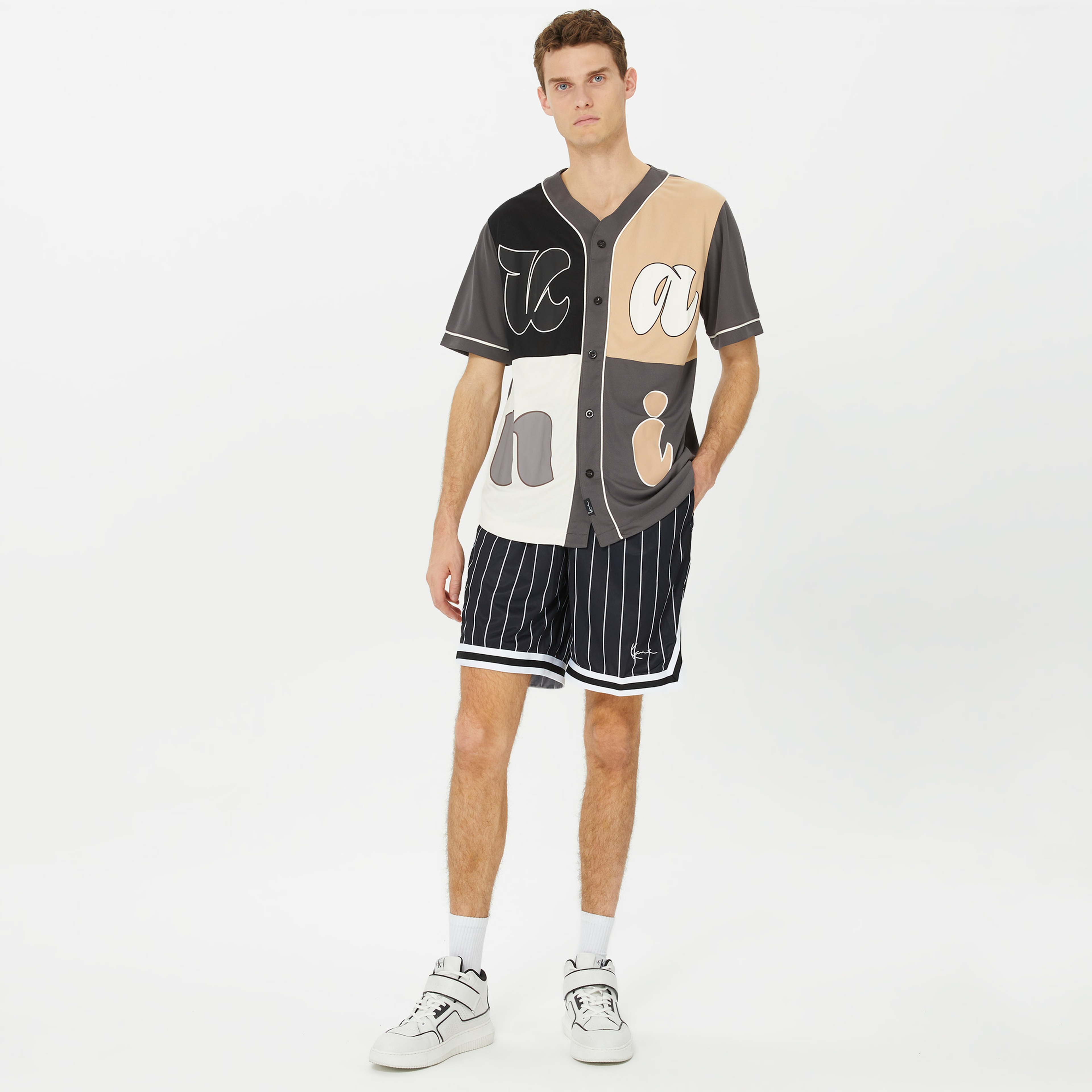 Karl Kani Small Signature Erkek Siyah Şort