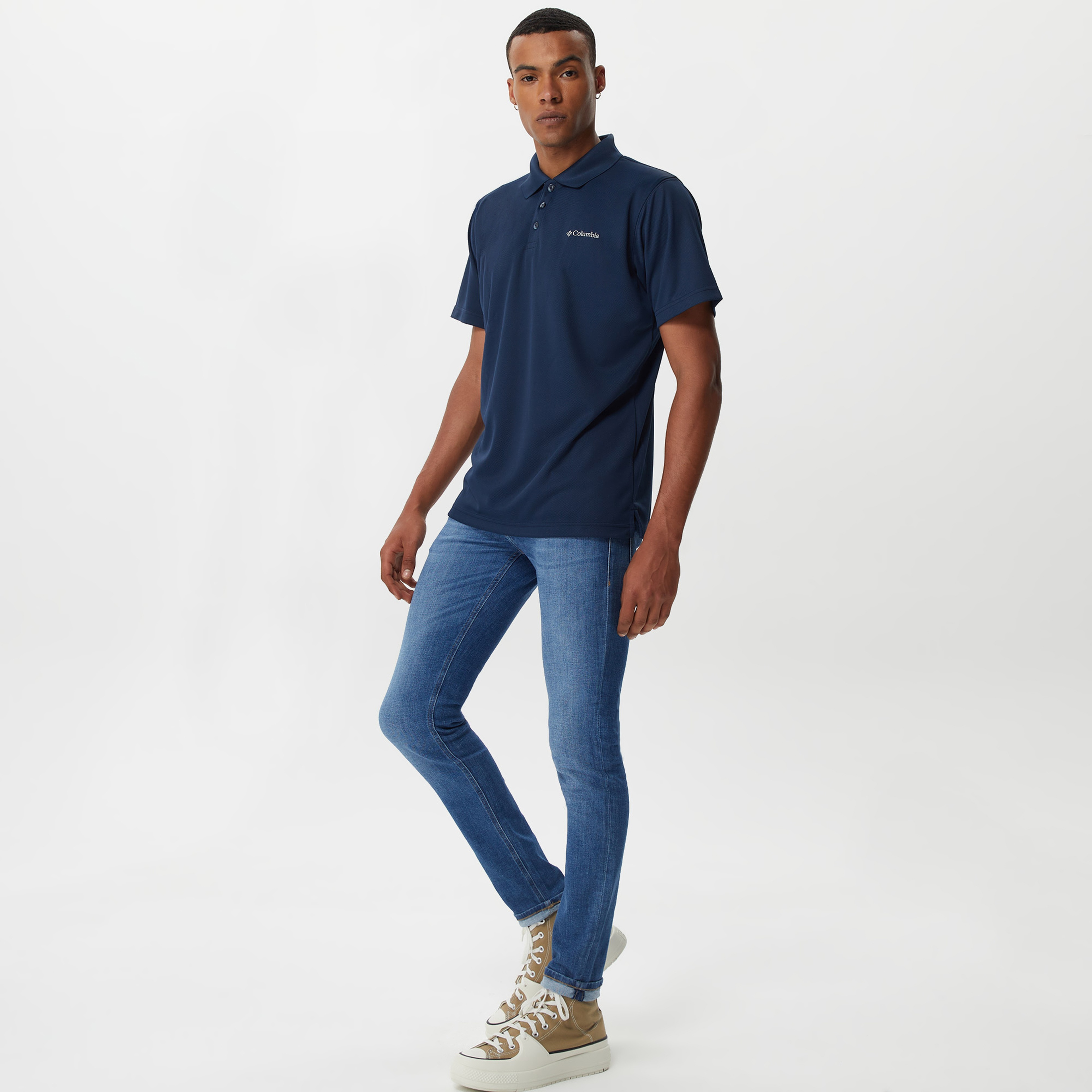 Columbia Erkek Lacivert T-Shirt