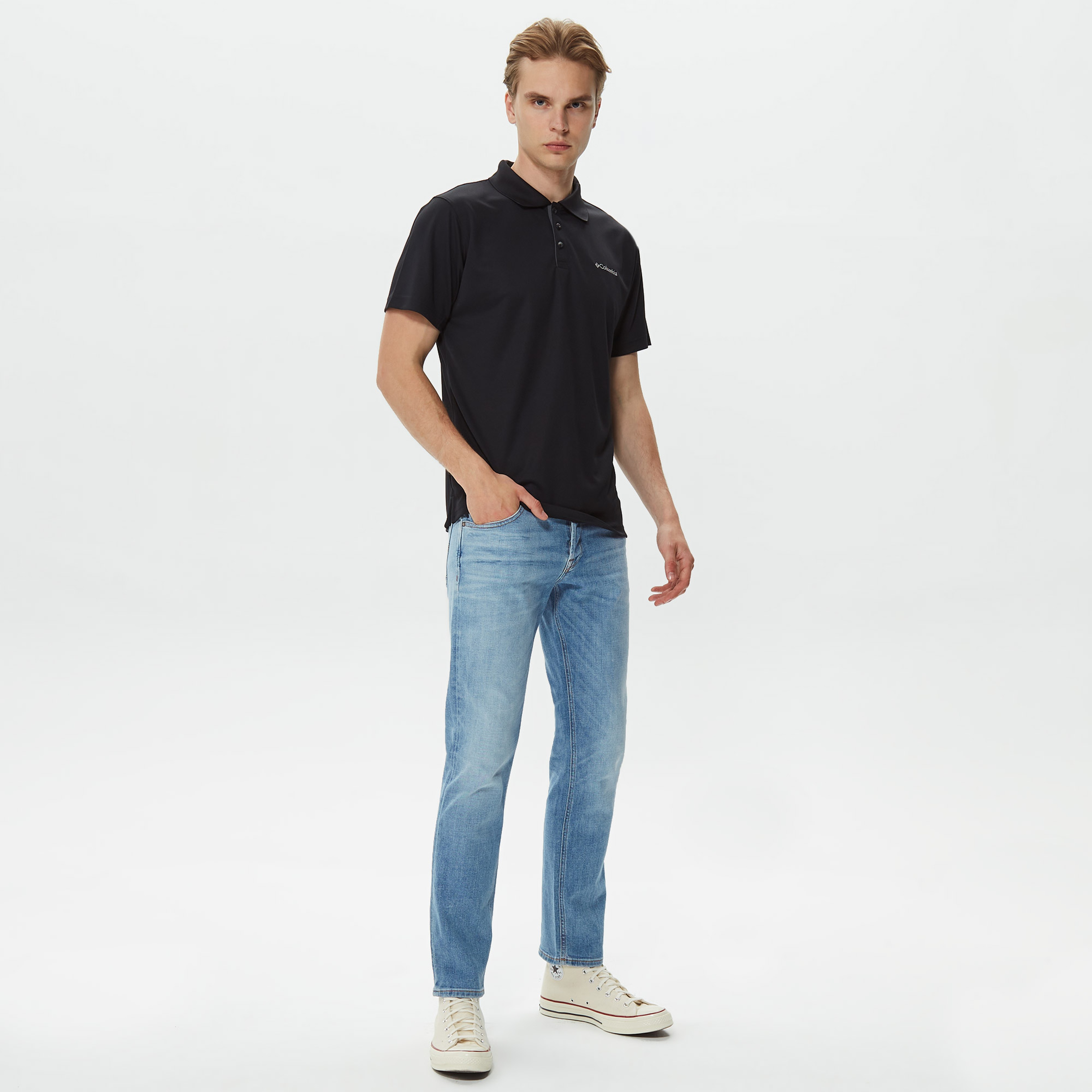 Columbia Erkek Siyah T-Shirt
