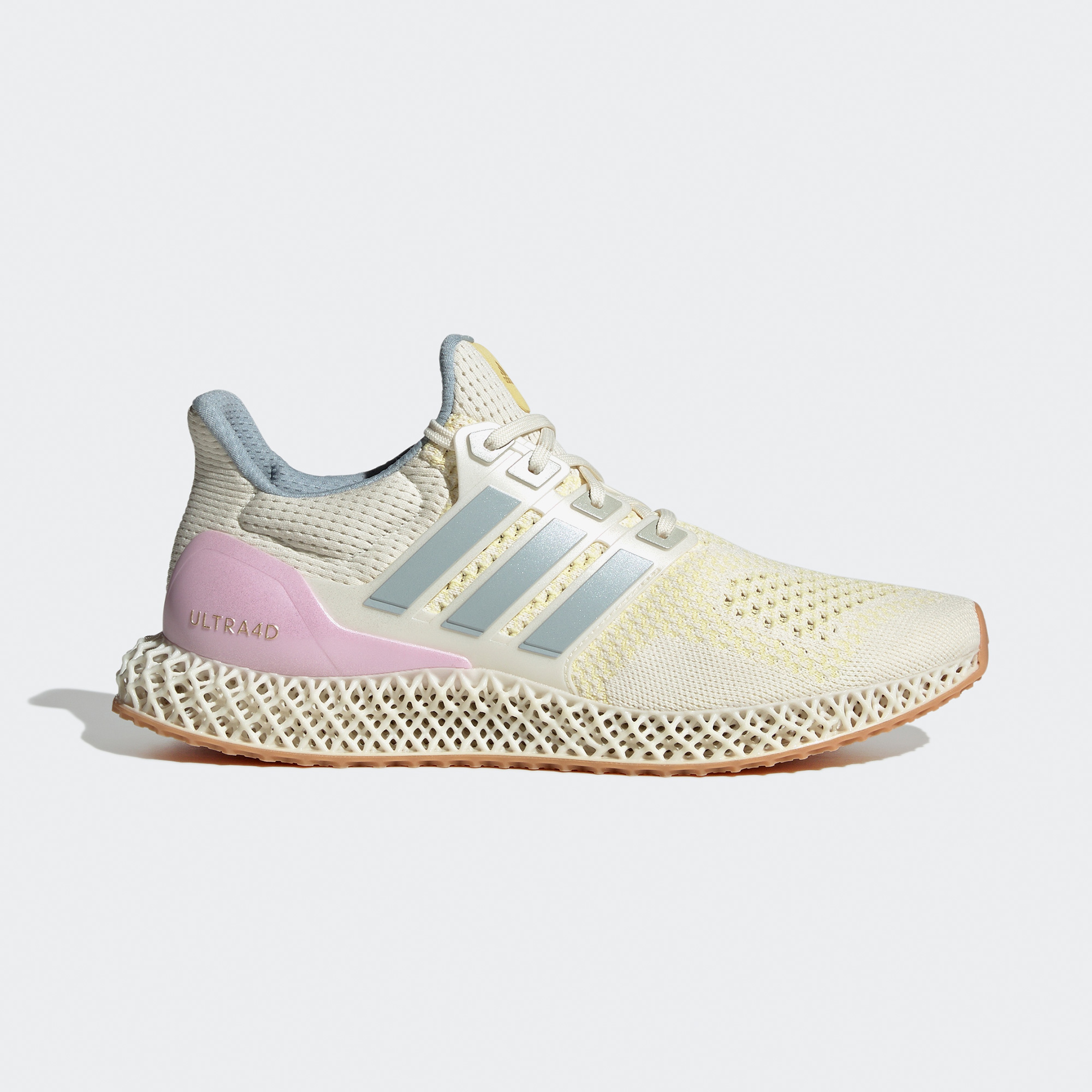 adidas Ultra 4D Kadın Krem Sneaker