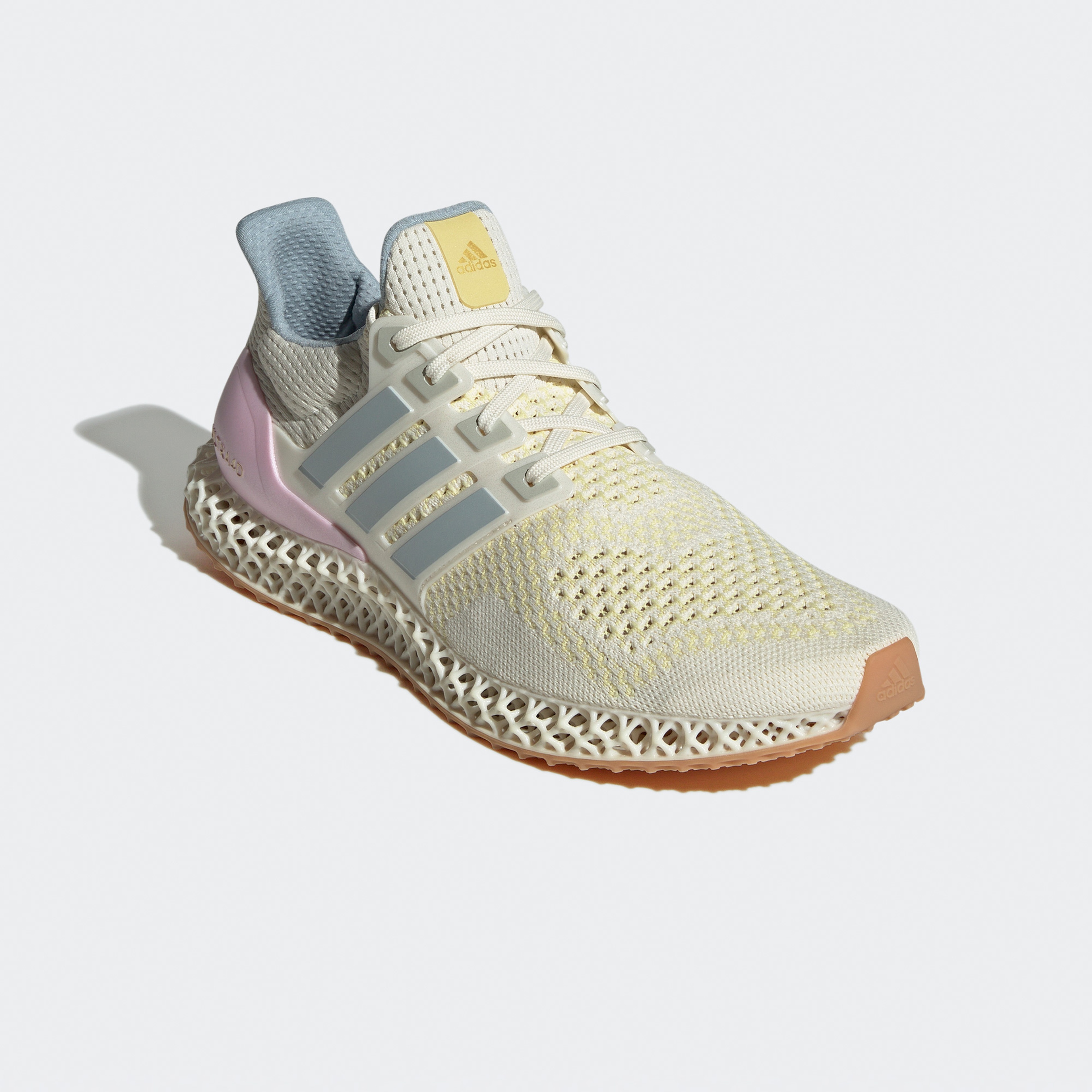 adidas Ultra 4D Kadın Krem Sneaker