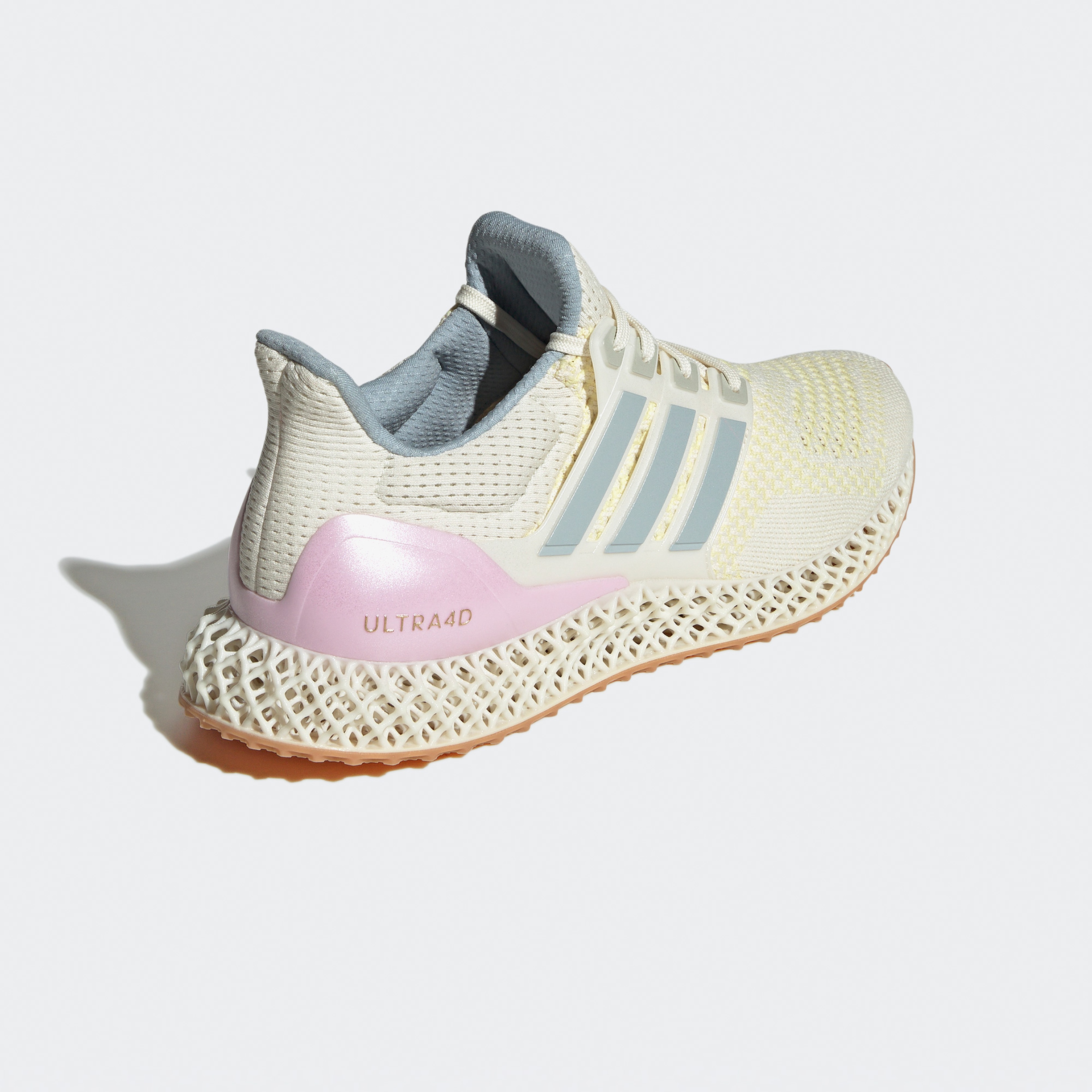 adidas Ultra 4D Kadın Krem Sneaker