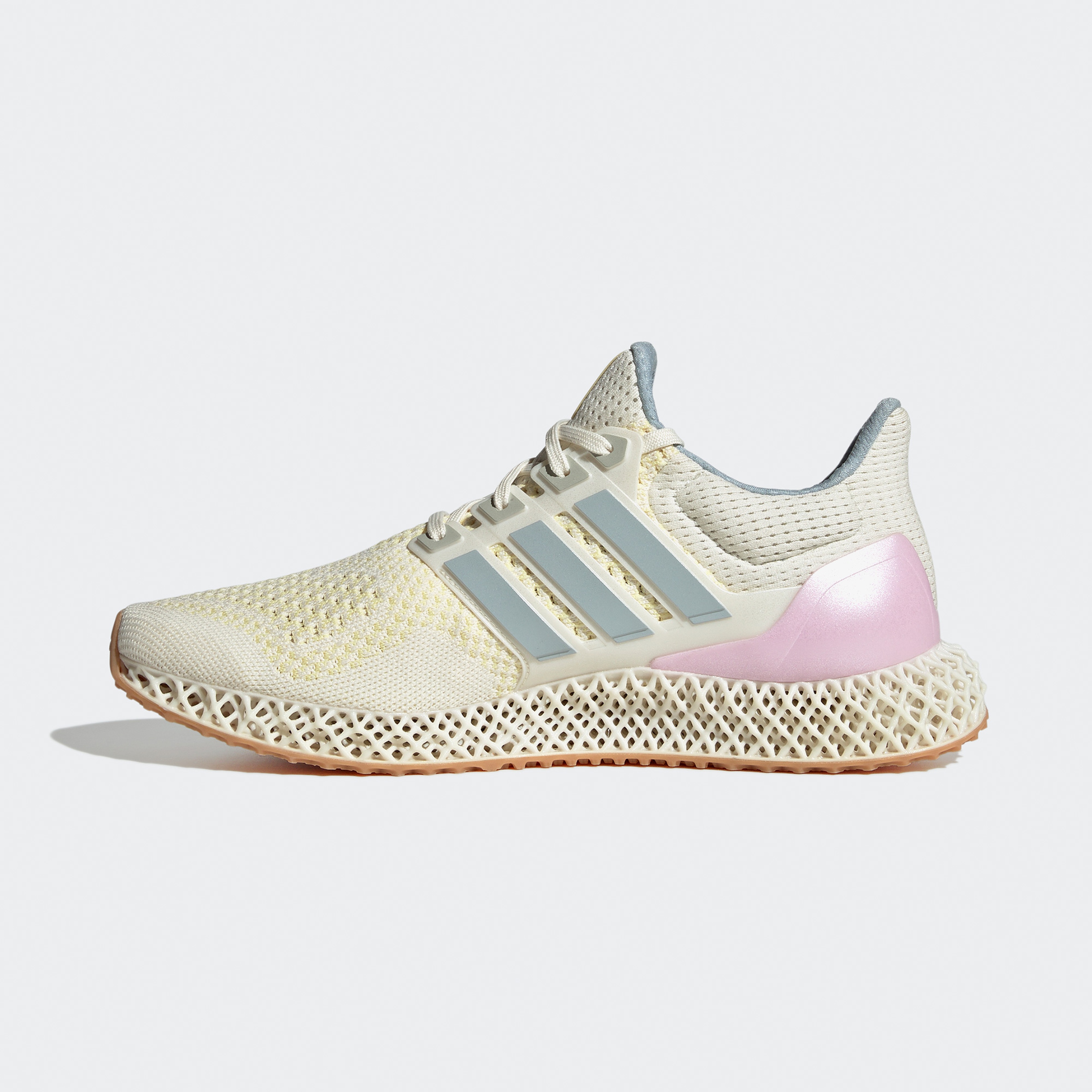 adidas Ultra 4D Kadın Krem Sneaker