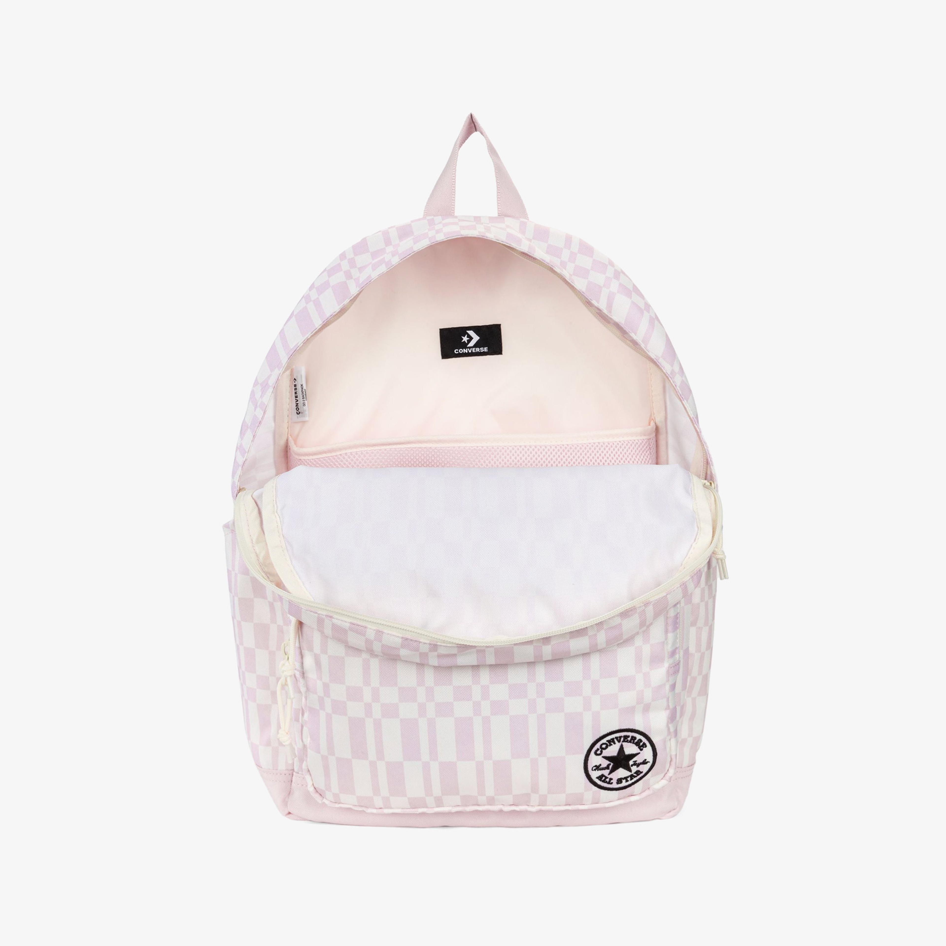 Converse Go 2 Unisex Kare Desenli Lila Sırt Çantası