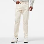 Erkek Slim Fit Chino Beyaz Pantolon