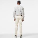 Erkek Slim Fit Chino Beyaz Pantolon