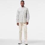 Erkek Slim Fit Chino Beyaz Pantolon