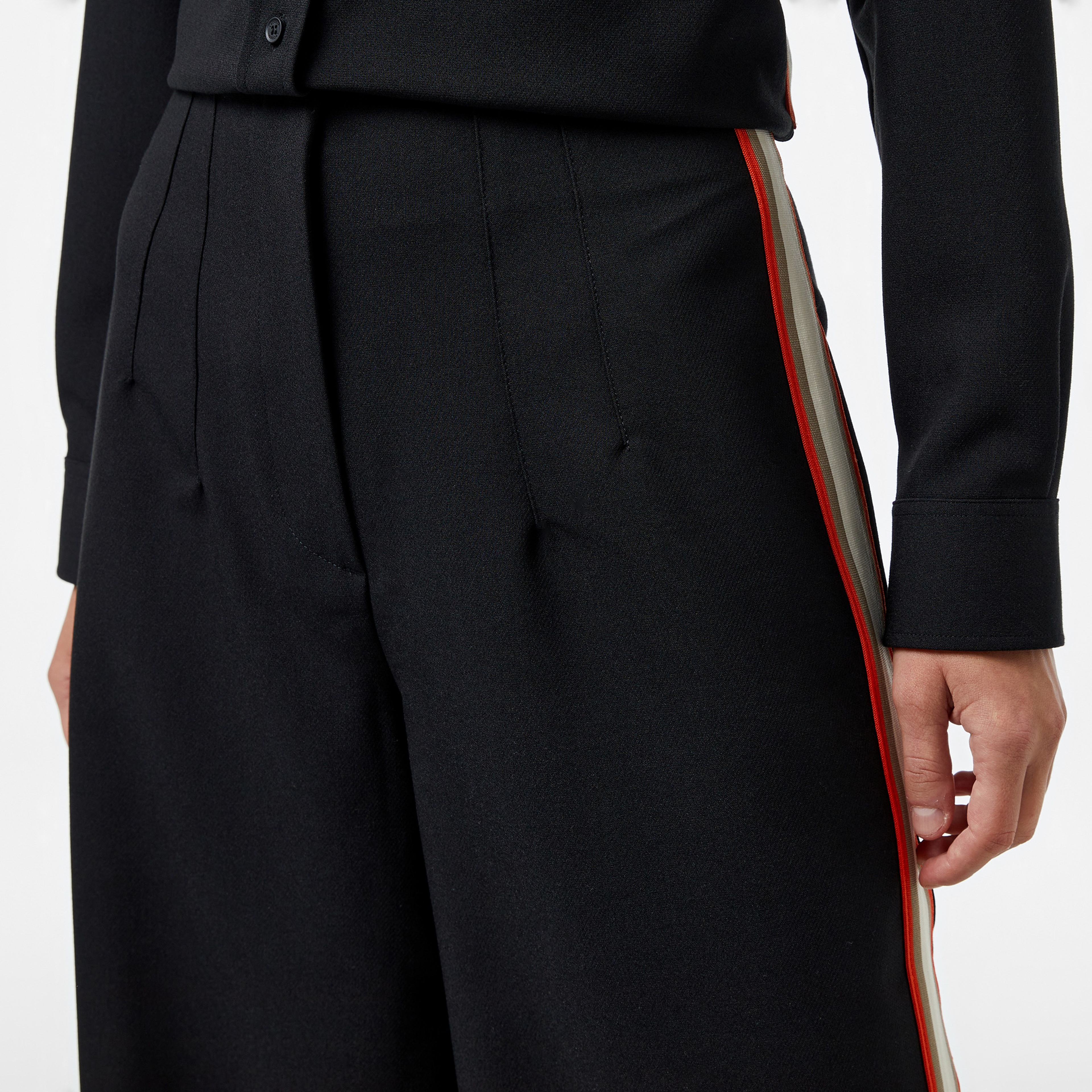 Kadın Regular Fit Siyah Pantolon