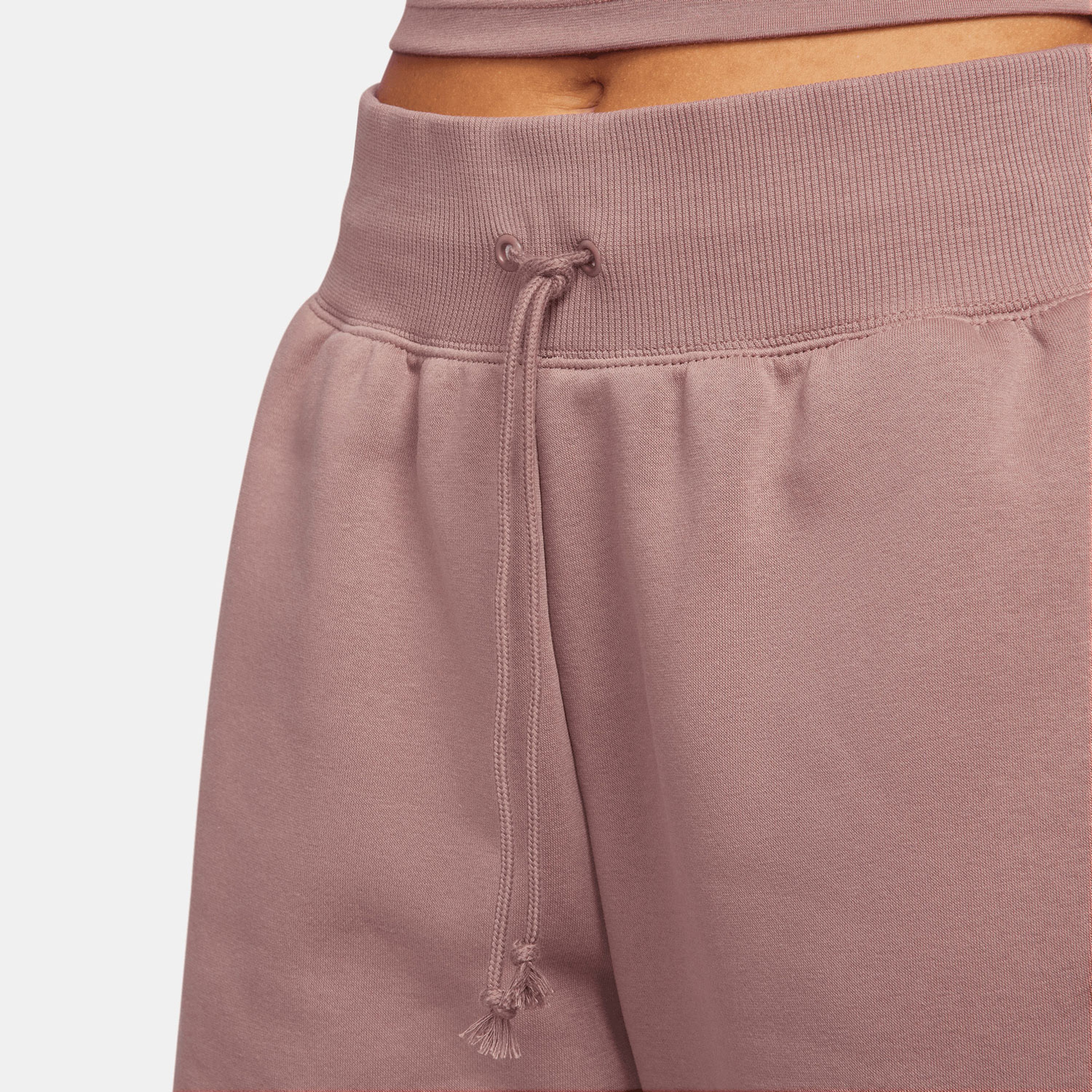 Nike Sportswear Phoenix Fleece Kadın Mor Günlük Eşofman Altı