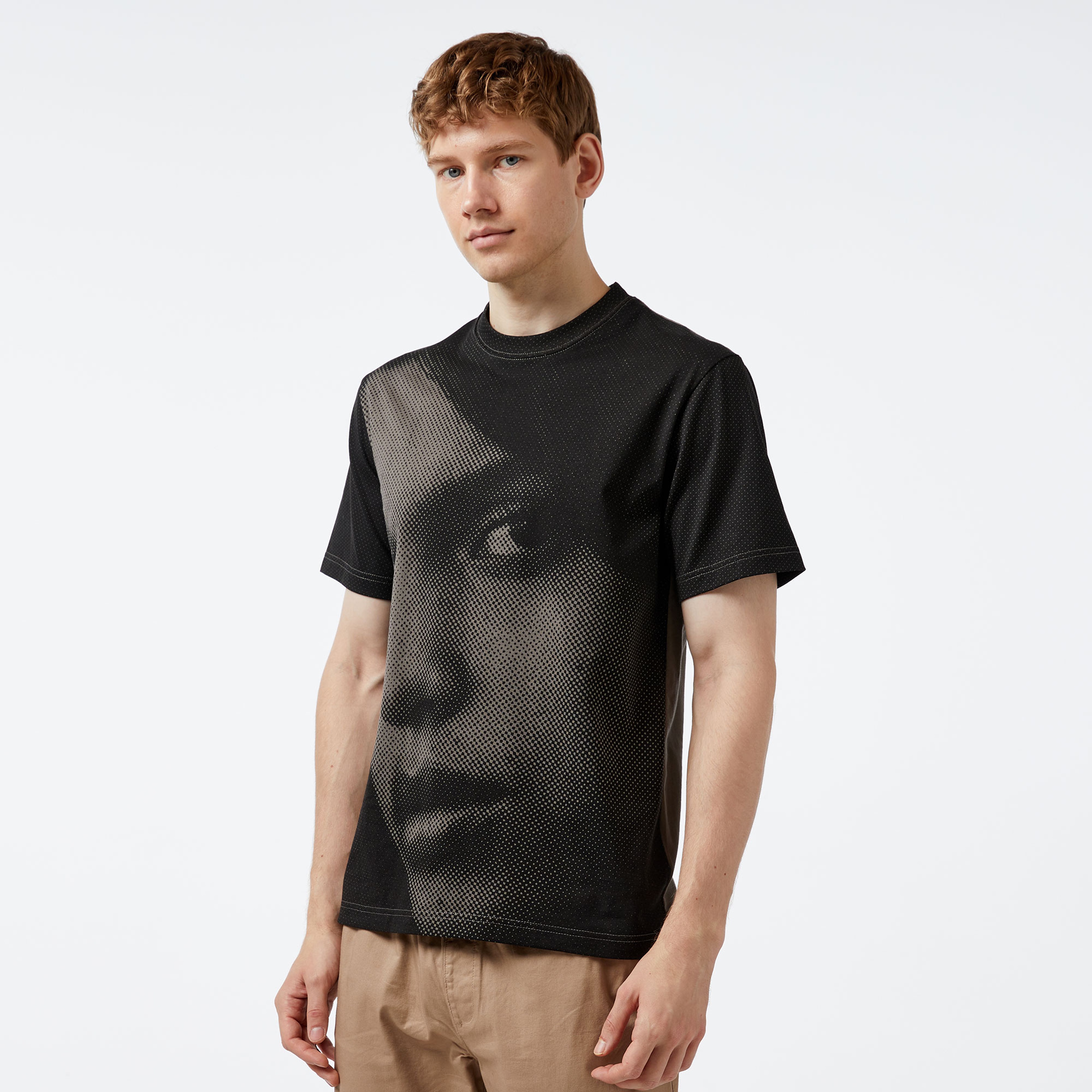 The Hundreds Face Erkek Gri T-Shirt