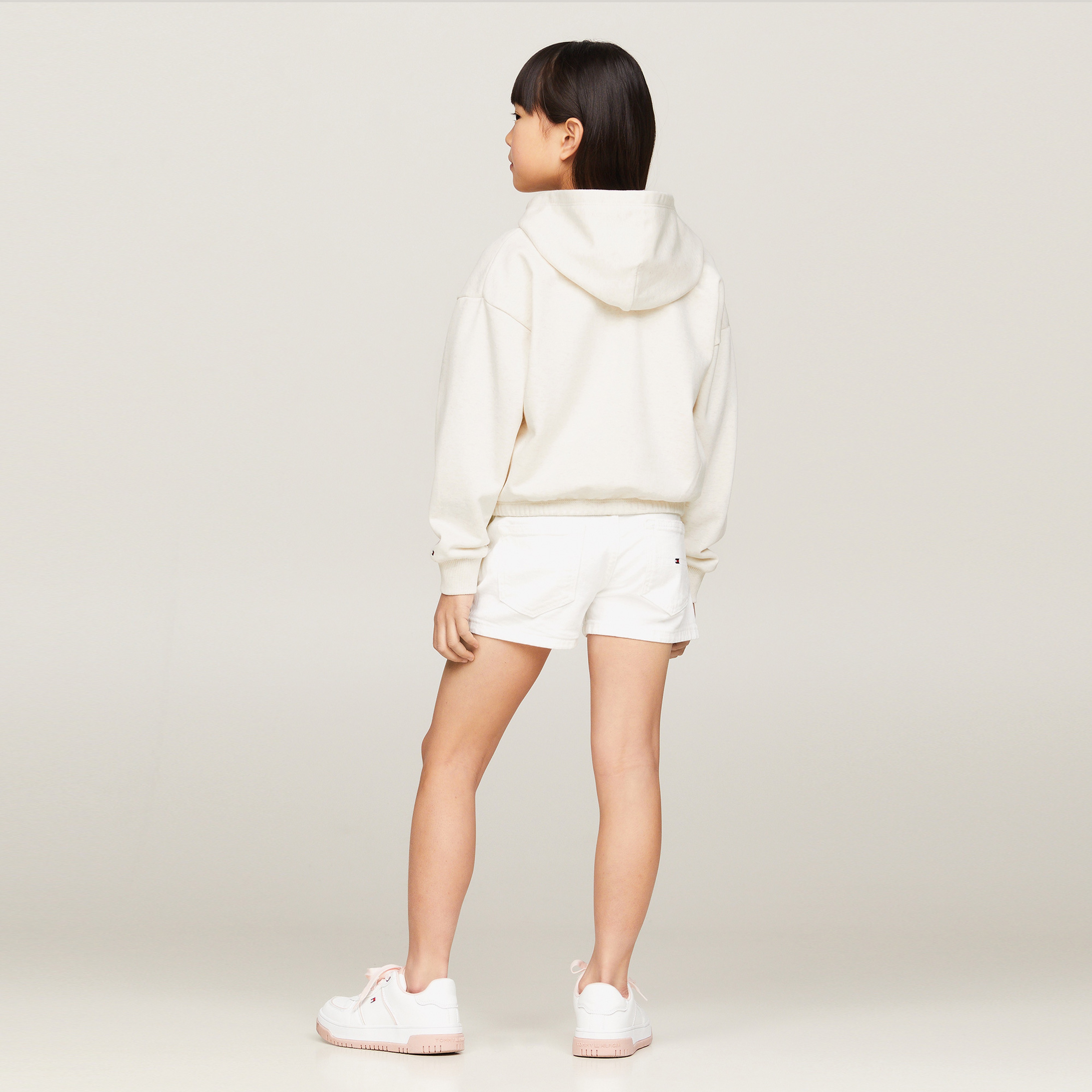 Tommy Hilfiger Varsity Hoodie Kız Çocuk Kahverengi Sweatshirt