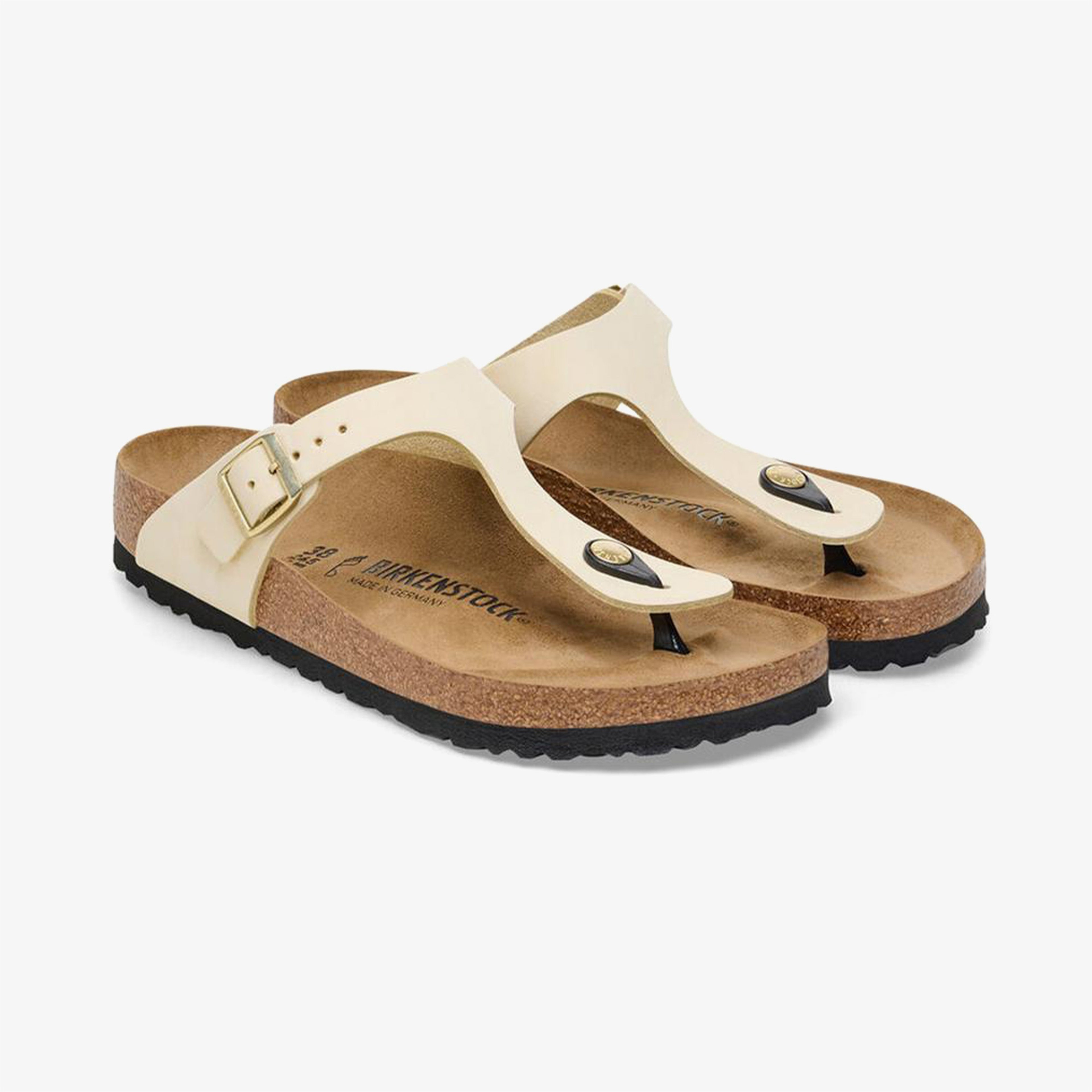 Birkenstock Gizeh Nu Kadın Krem Terlik