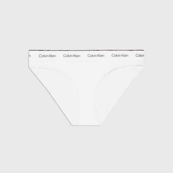 Calvin Klein Meta Legacy Kadın Beyaz Bikini Altı