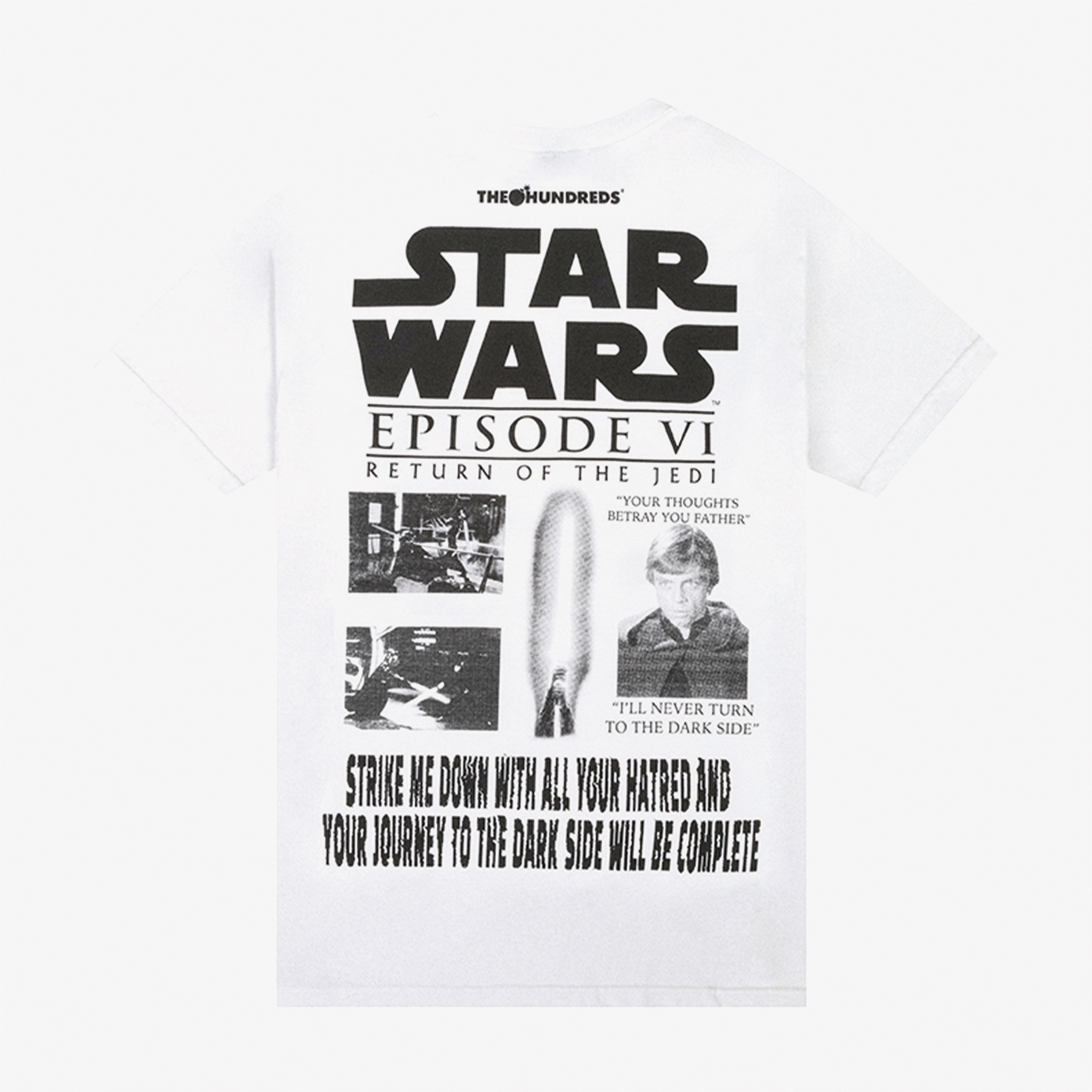 The Hundreds Strike Erkek Beyaz T-Shirt