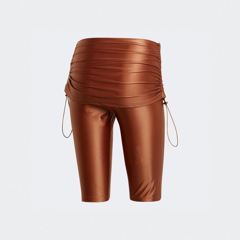 adidas x by Stella McCartney Asmc Rt Kadın Kahverengi Şort