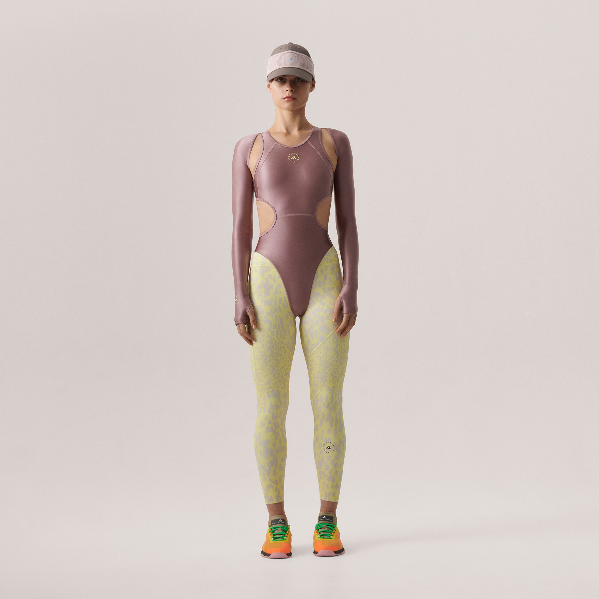 adidas x by Stella McCartney Asmc Tpr Ol 7/8 Kadın Sarı