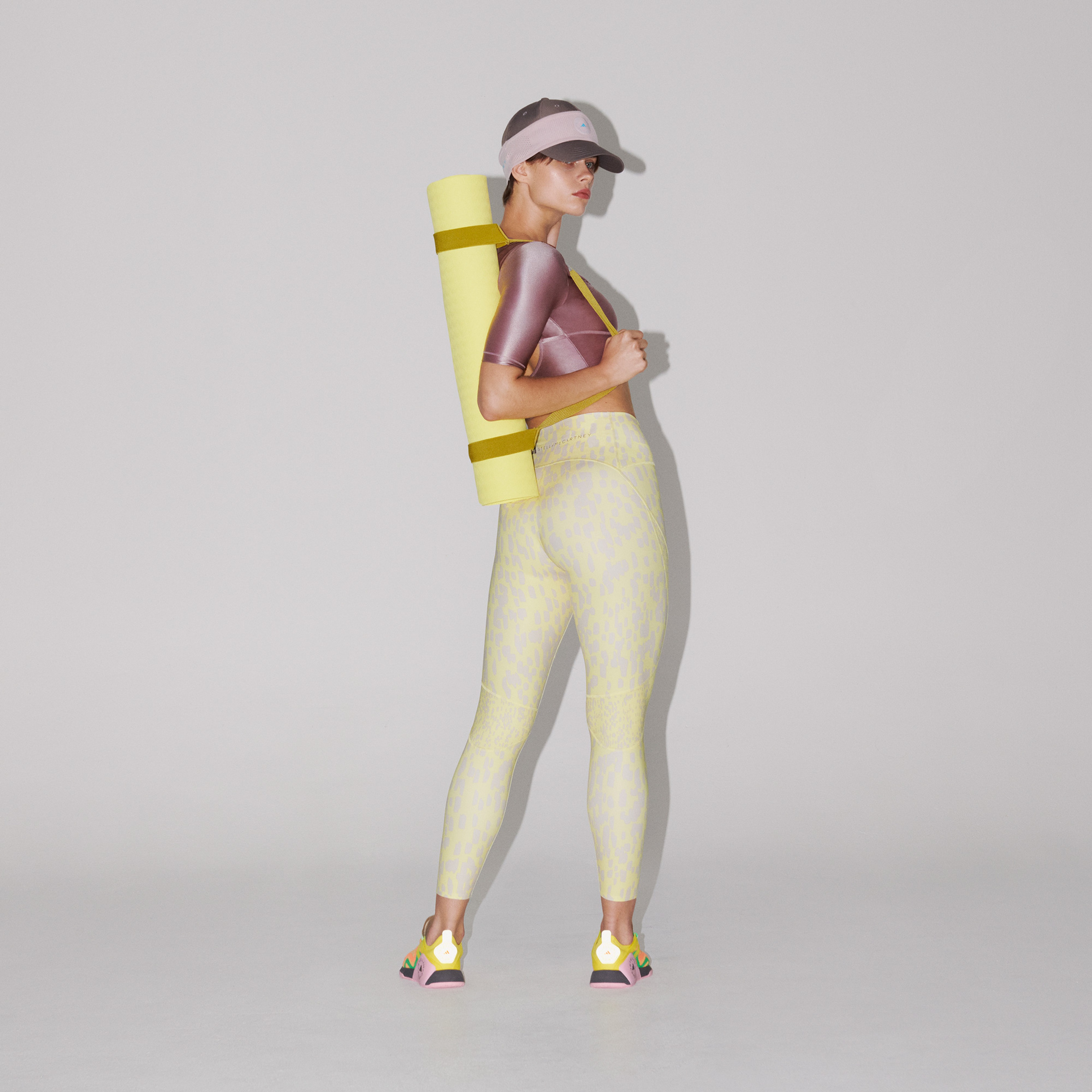 adidas x by Stella McCartney Asmc Tpr Ol 7/8 Kadın Sarı