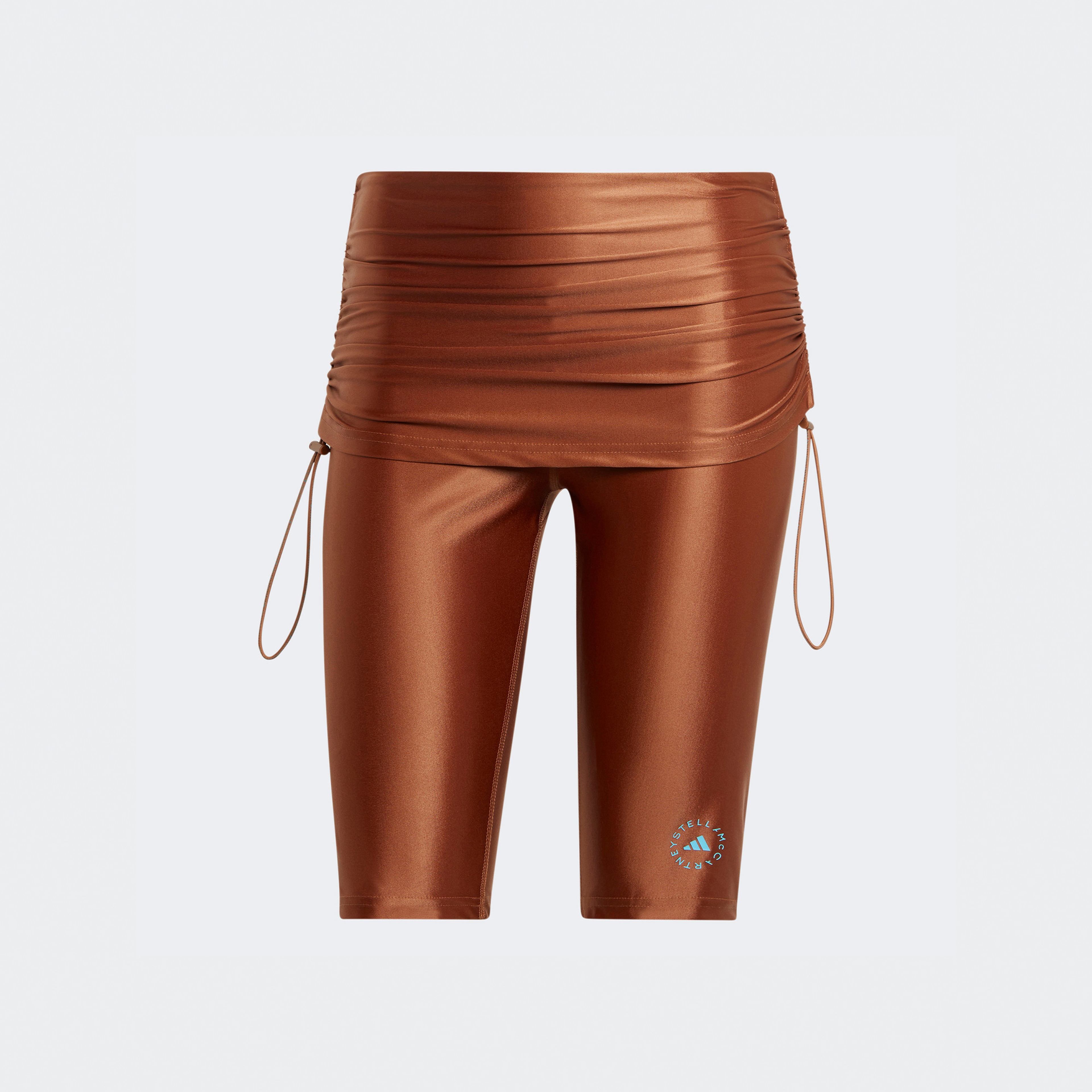 adidas x by Stella McCartney Asmc Rt Kadın Kahverengi Şort