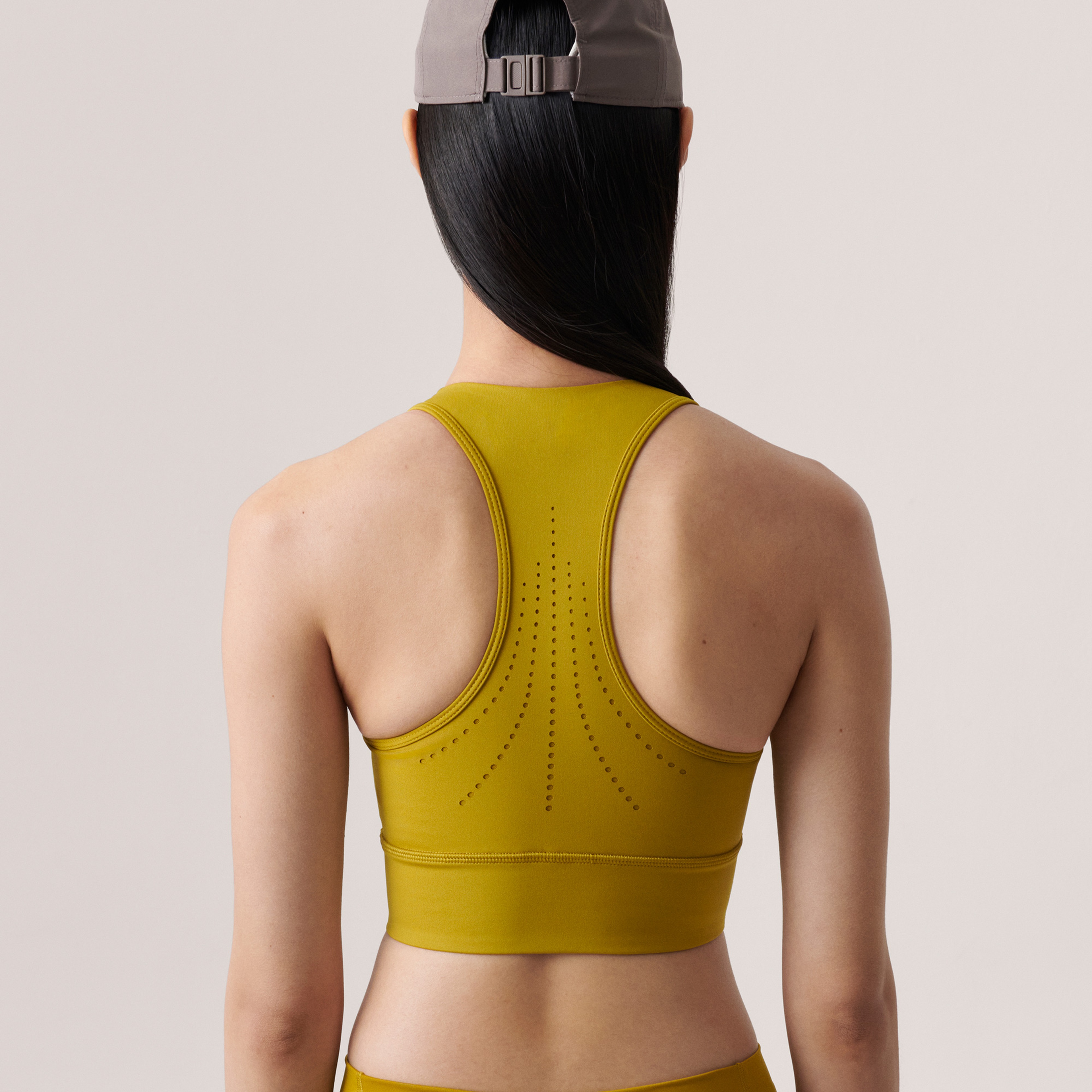 adidas Stella Mc Cartney Court Crop Kadın Yeşil Bra
