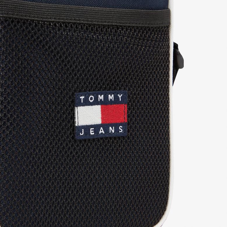 Tommy Jeans Heritage Erkek Lacivert Omuz Çantası