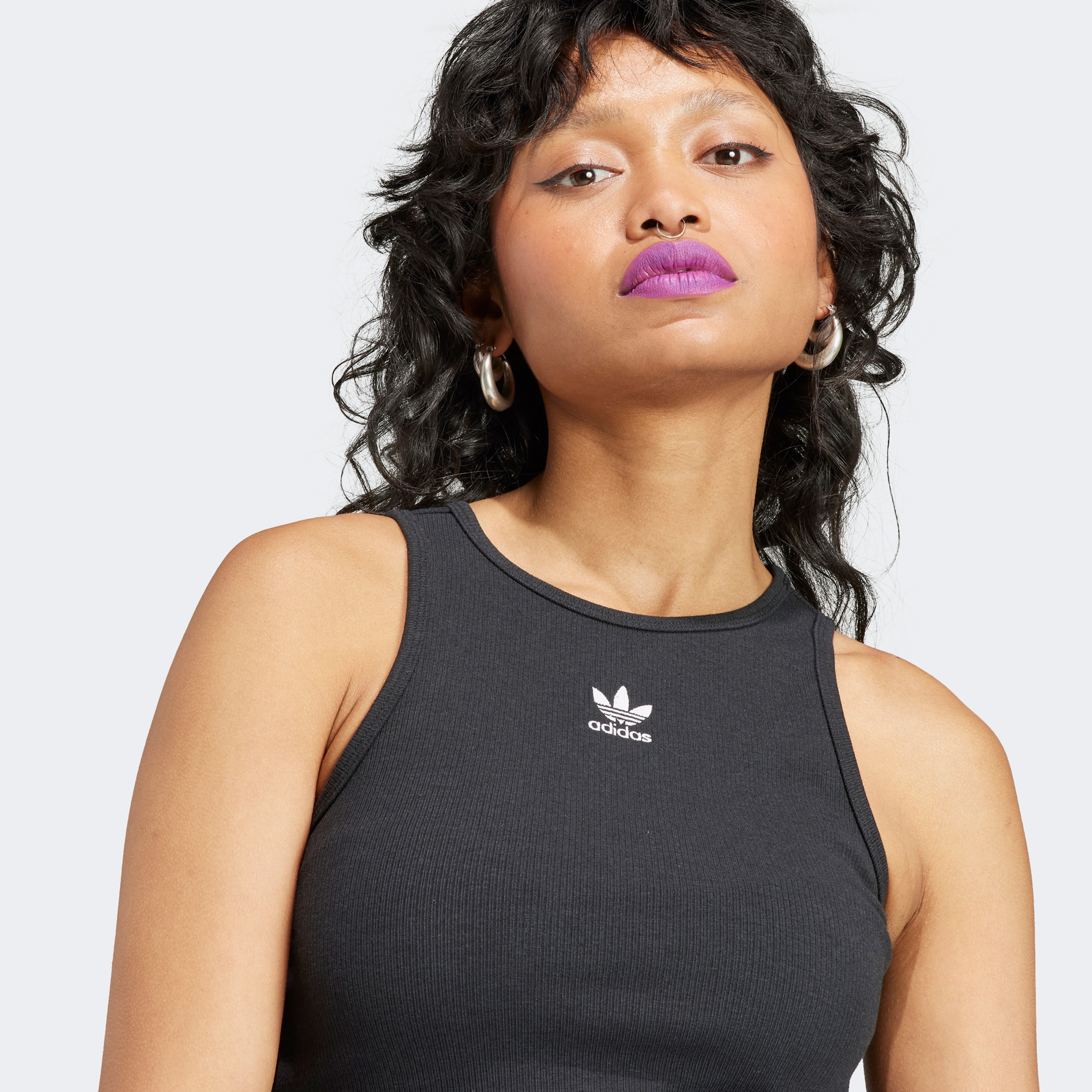 adidas Originals Rib Tank Kadın Siyah Atlet