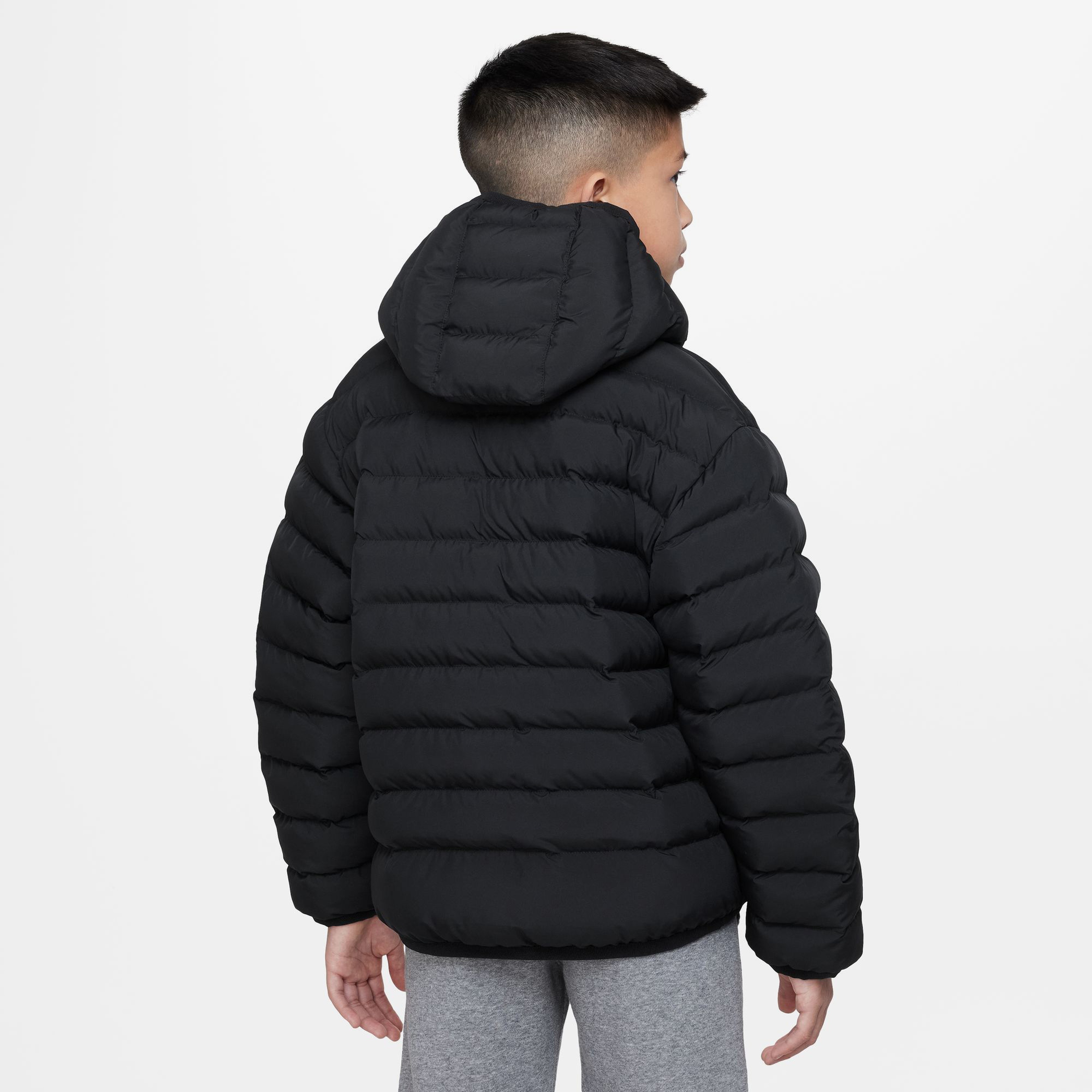 Nike Sportswear Lightweight Synthetic Fill Çocuk Siyah Mont