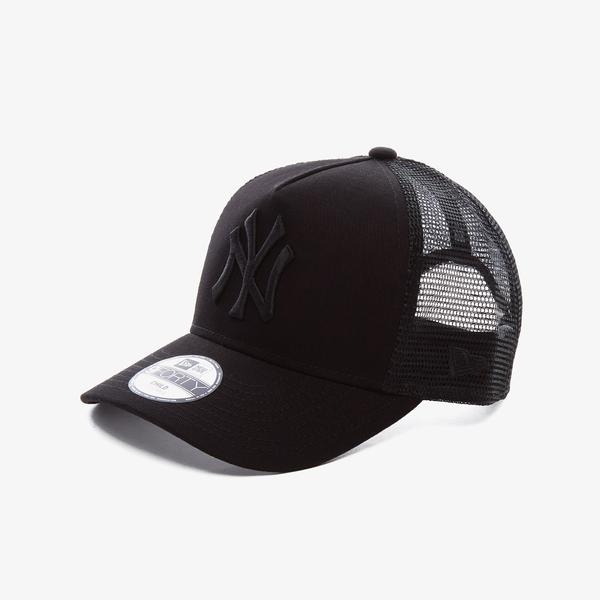 New Era A-Frame Trucker Çocuk Siyah Şapka
