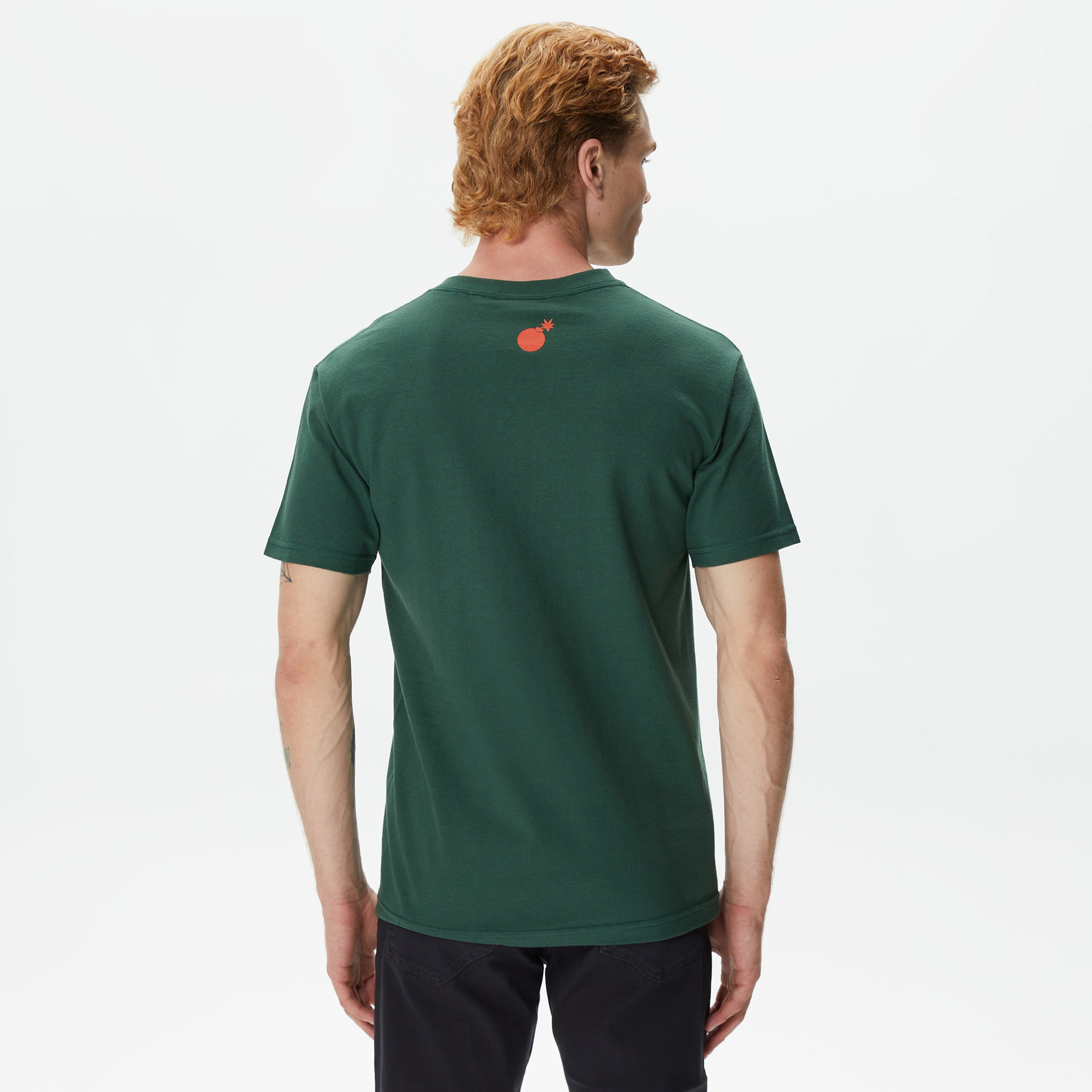 The Hundreds Bad Apples Erkek Yeşil T-Shirt