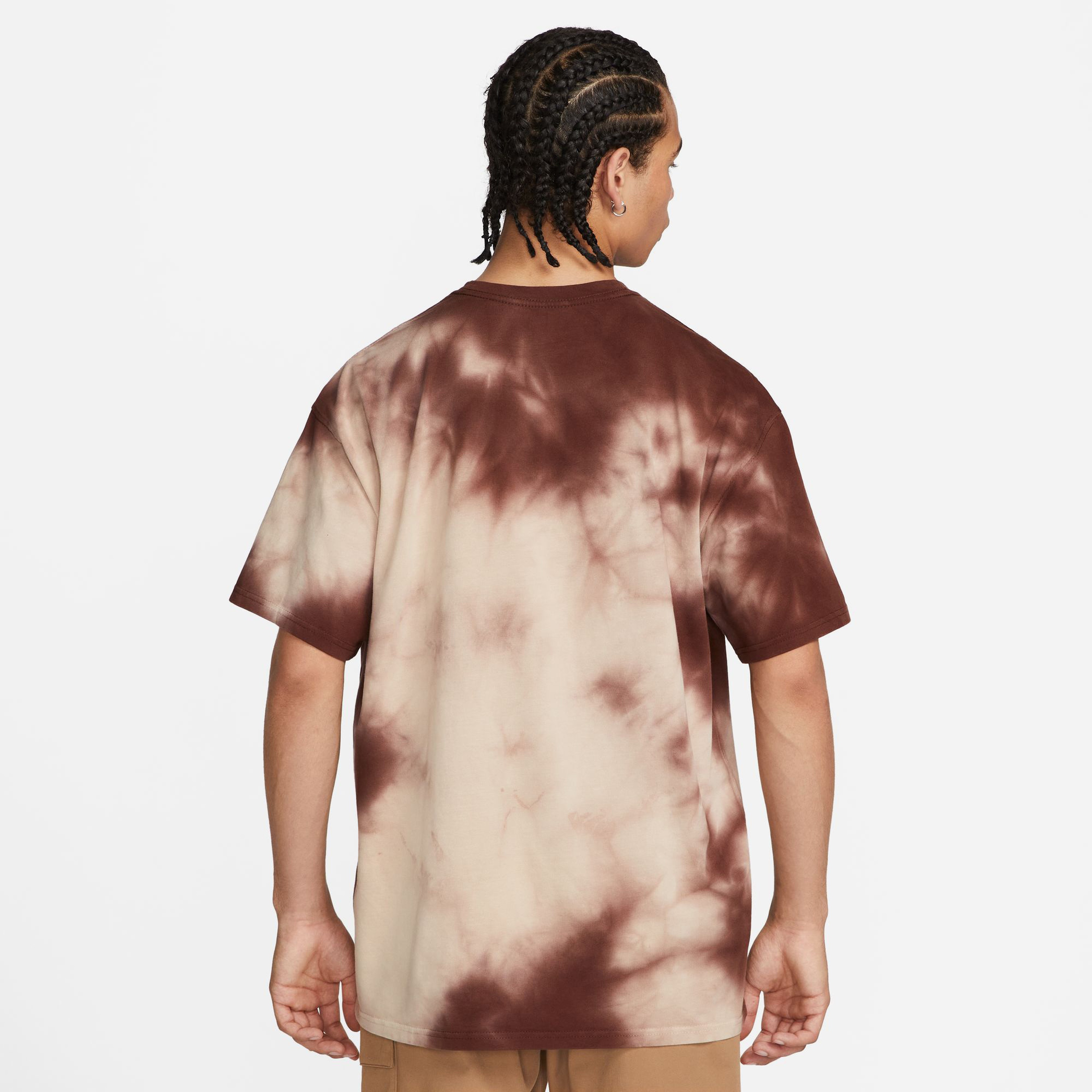 Nike Sportswear M90 Chic Dye Erkek Kahverengi T-Shirt