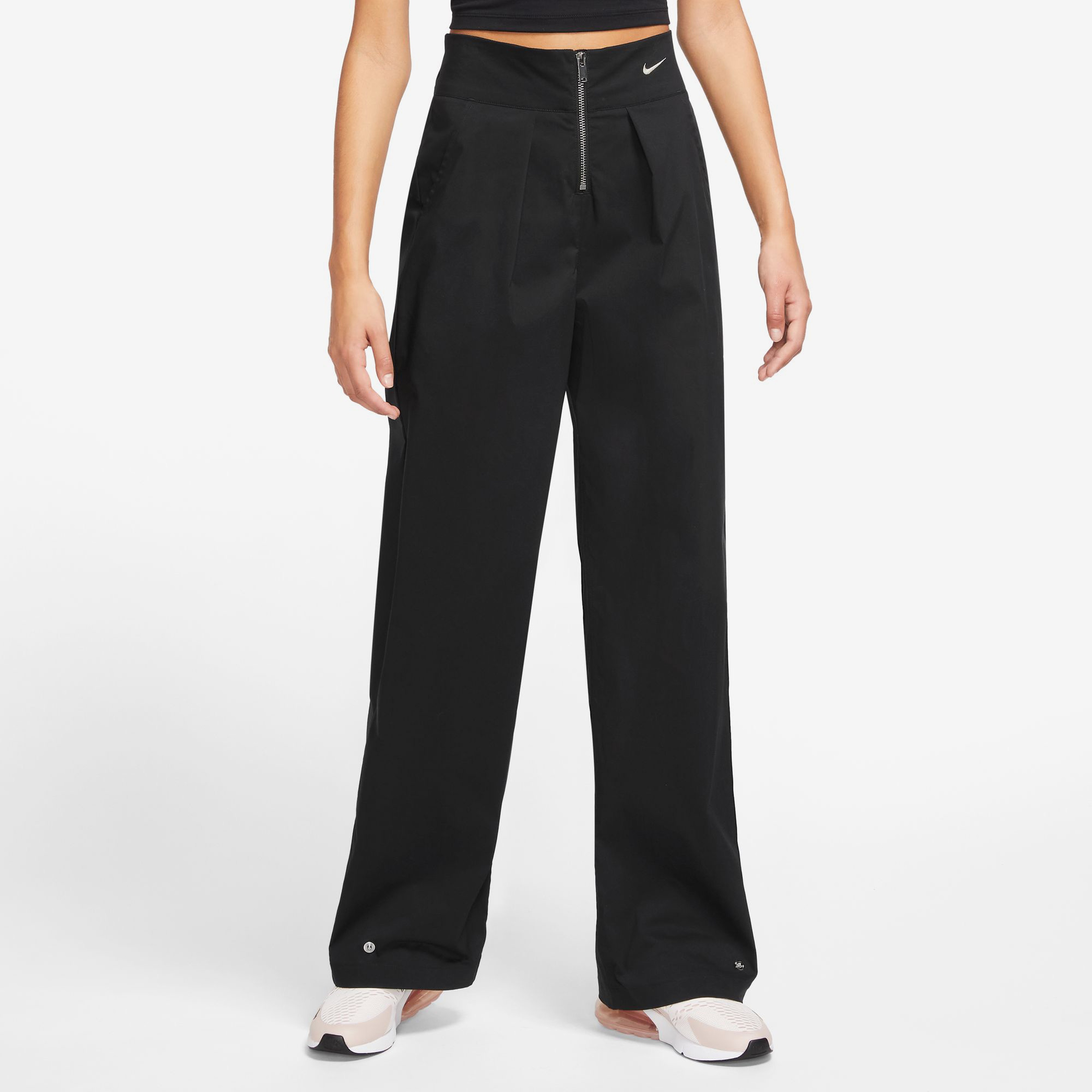 Nike Sportswear Collection Woven Kadın Siyah Eşofman Altı