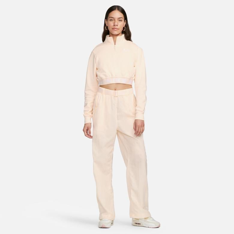 Nike Sportswear Air High Rise Woven Kadın Turuncu Eşofman Altı