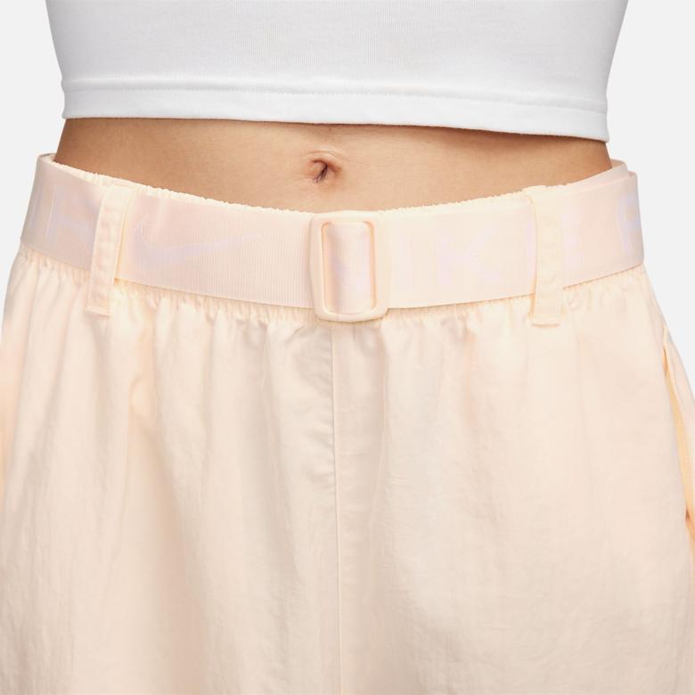 Nike Sportswear Air High Rise Woven Kadın Turuncu Eşofman Altı