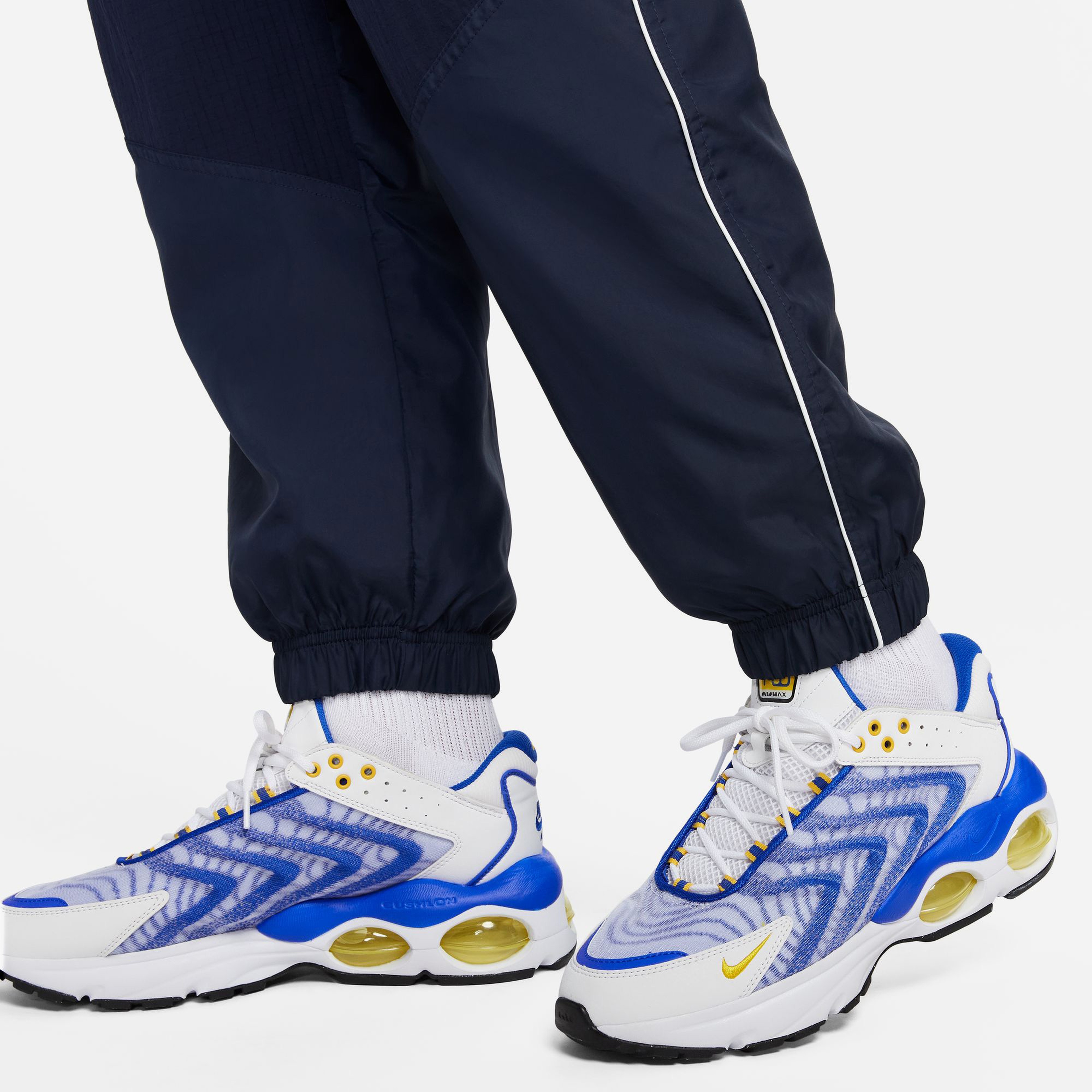 Nike Sportswear Swoosh Air Woven Erkek Mavi Eşofman Altı