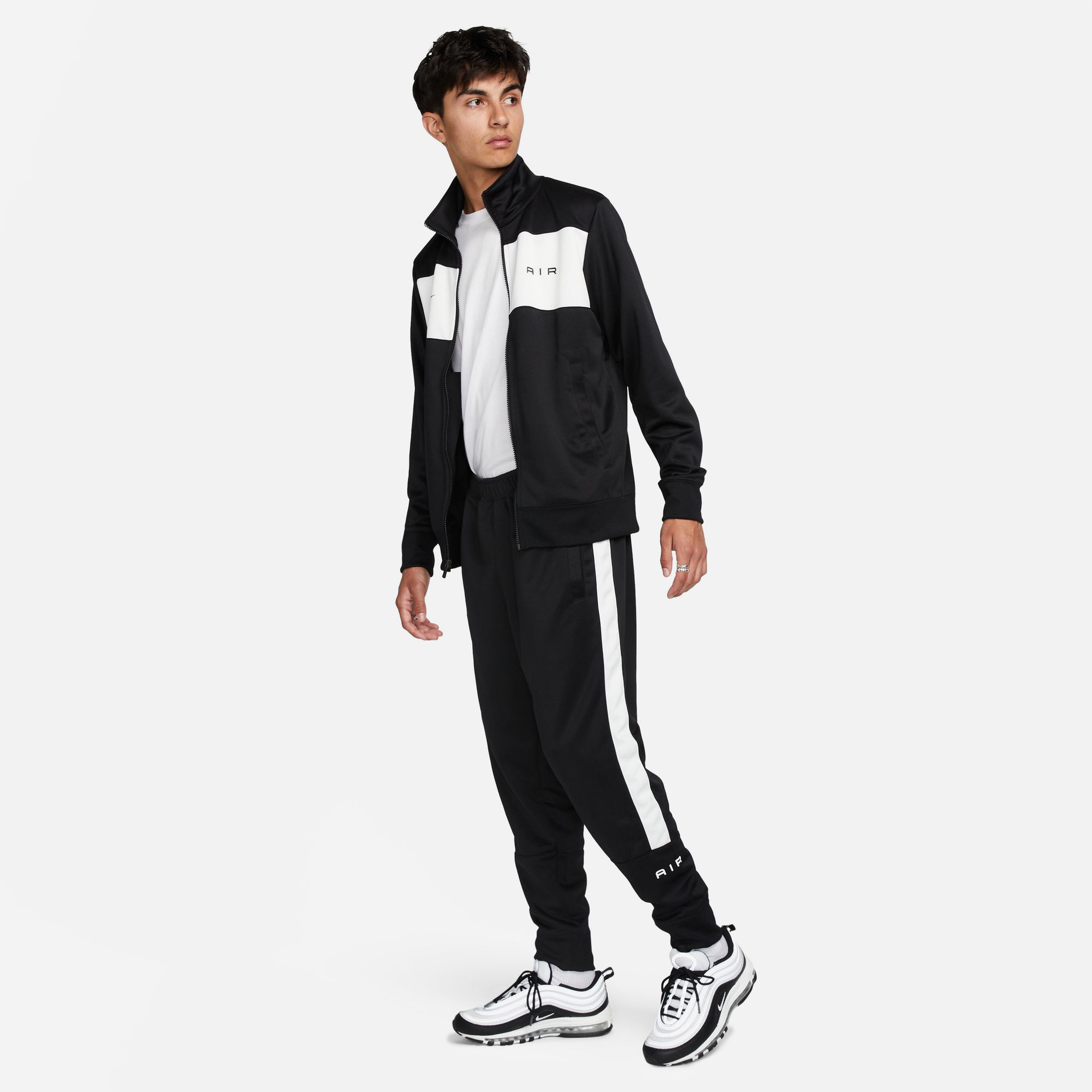 Nike Sportswear Swoosh Air Erkek Siyah Eşofman Altı