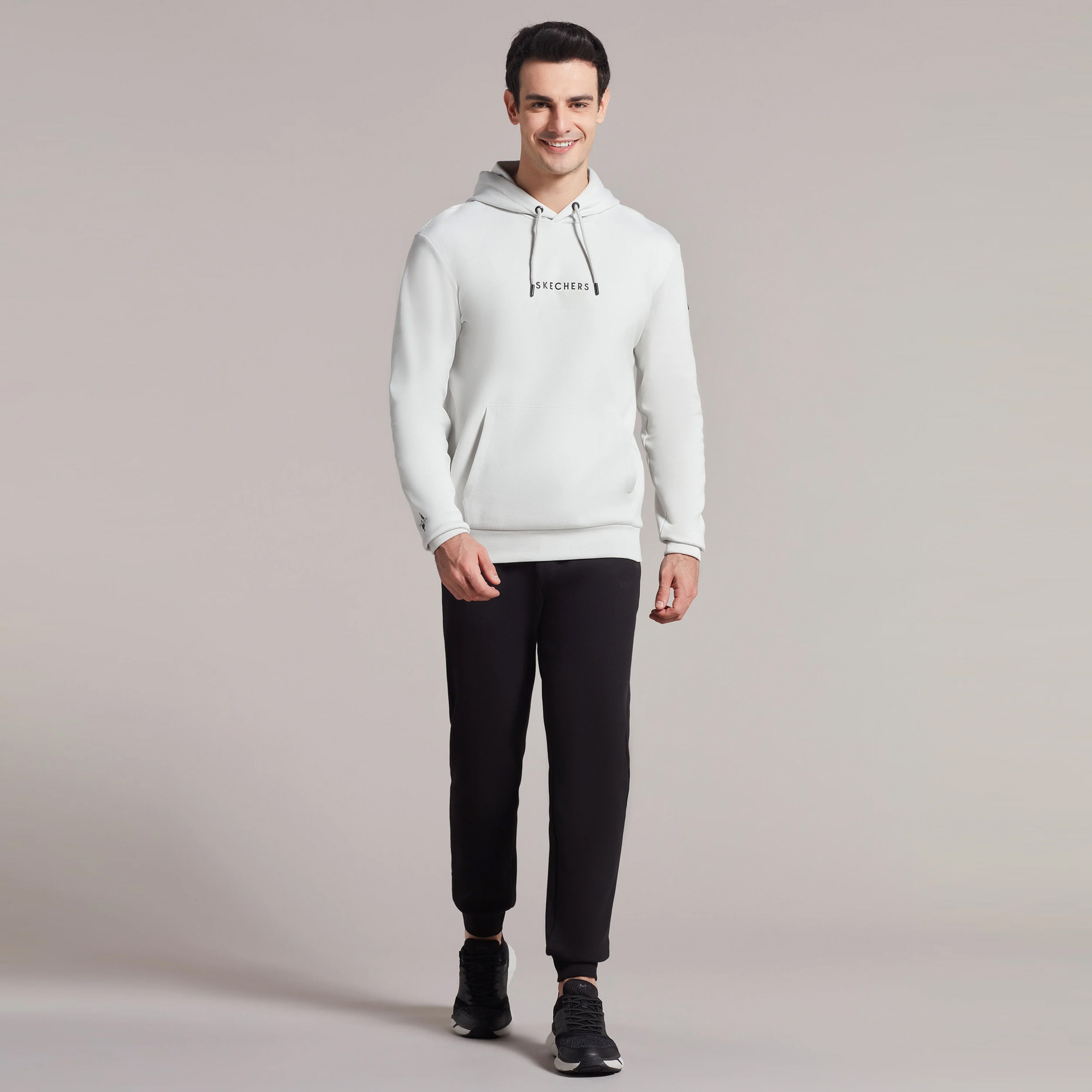 Skechers 2Xi-Lock Flex Detailed Erkek Siyah Eşofman Altı